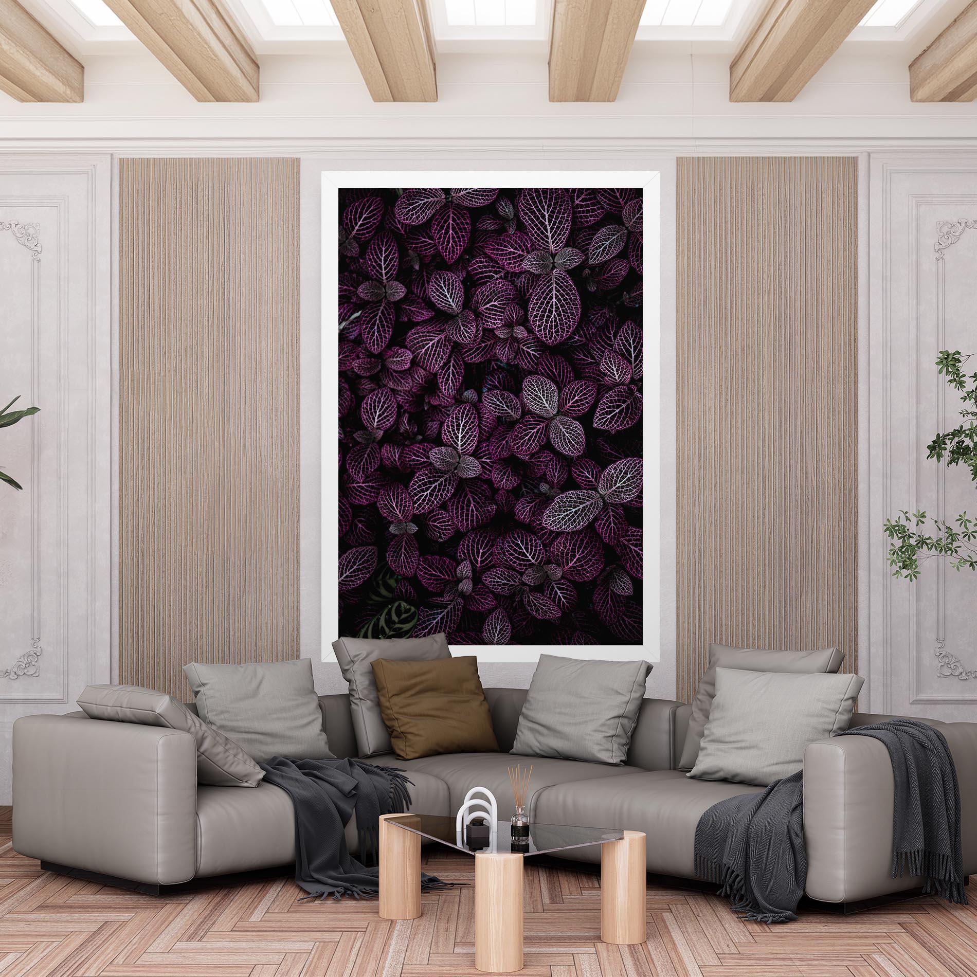 Vászonkép Purple Leaves mockup 6