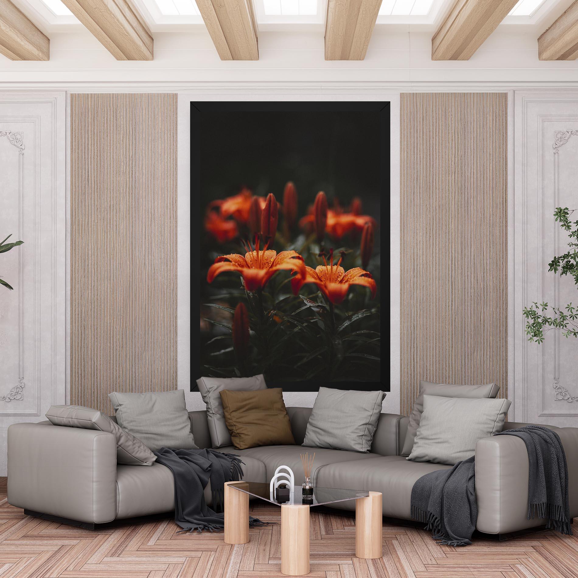 Vászonkép Dreamy Wild Flower mockup 6