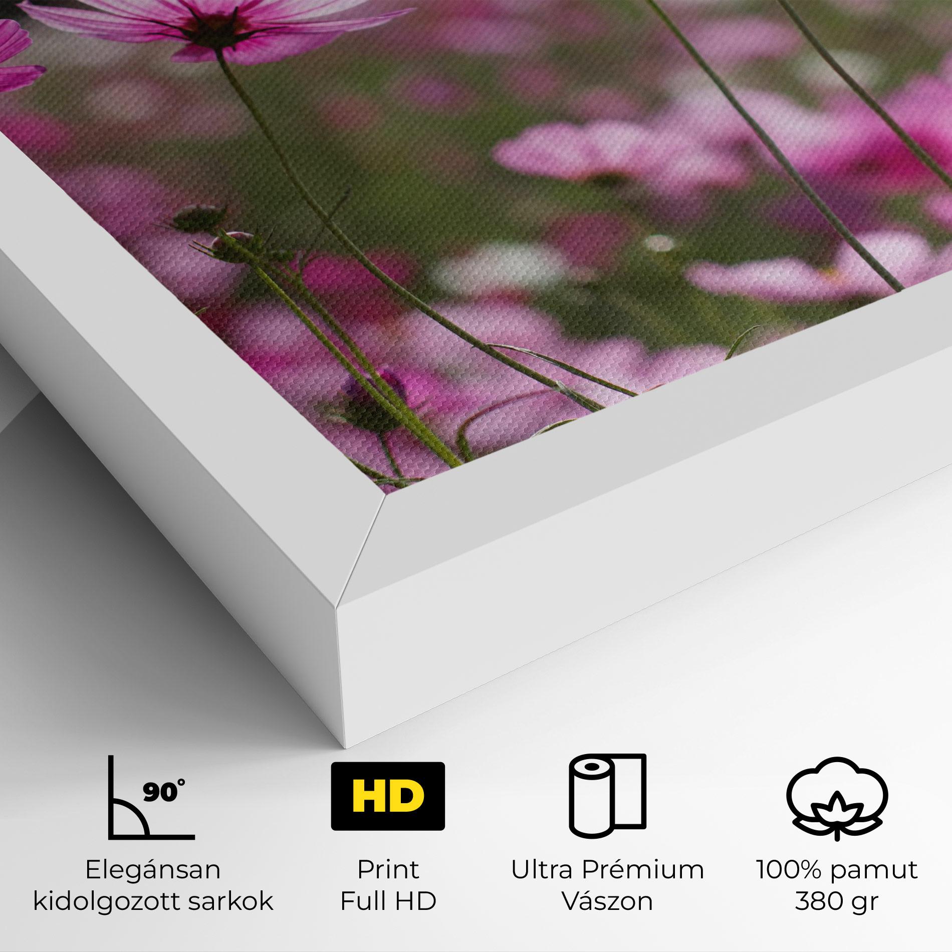 Vászonkép Cosmos Flower mockup 4