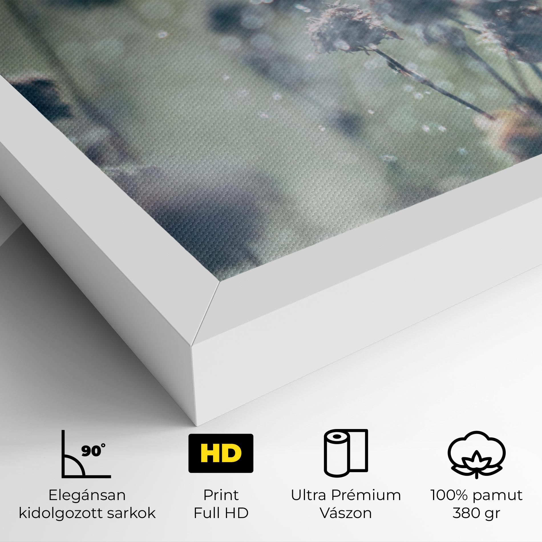 Vászonkép Dreamy Purple Flower mockup 4