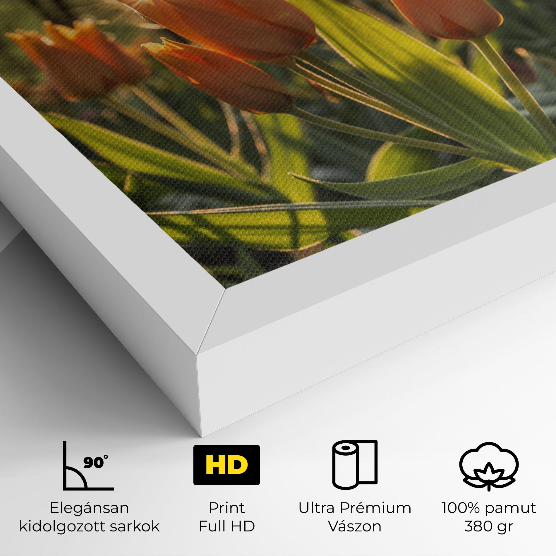 Vászonkép Forest Tulips mockup 4