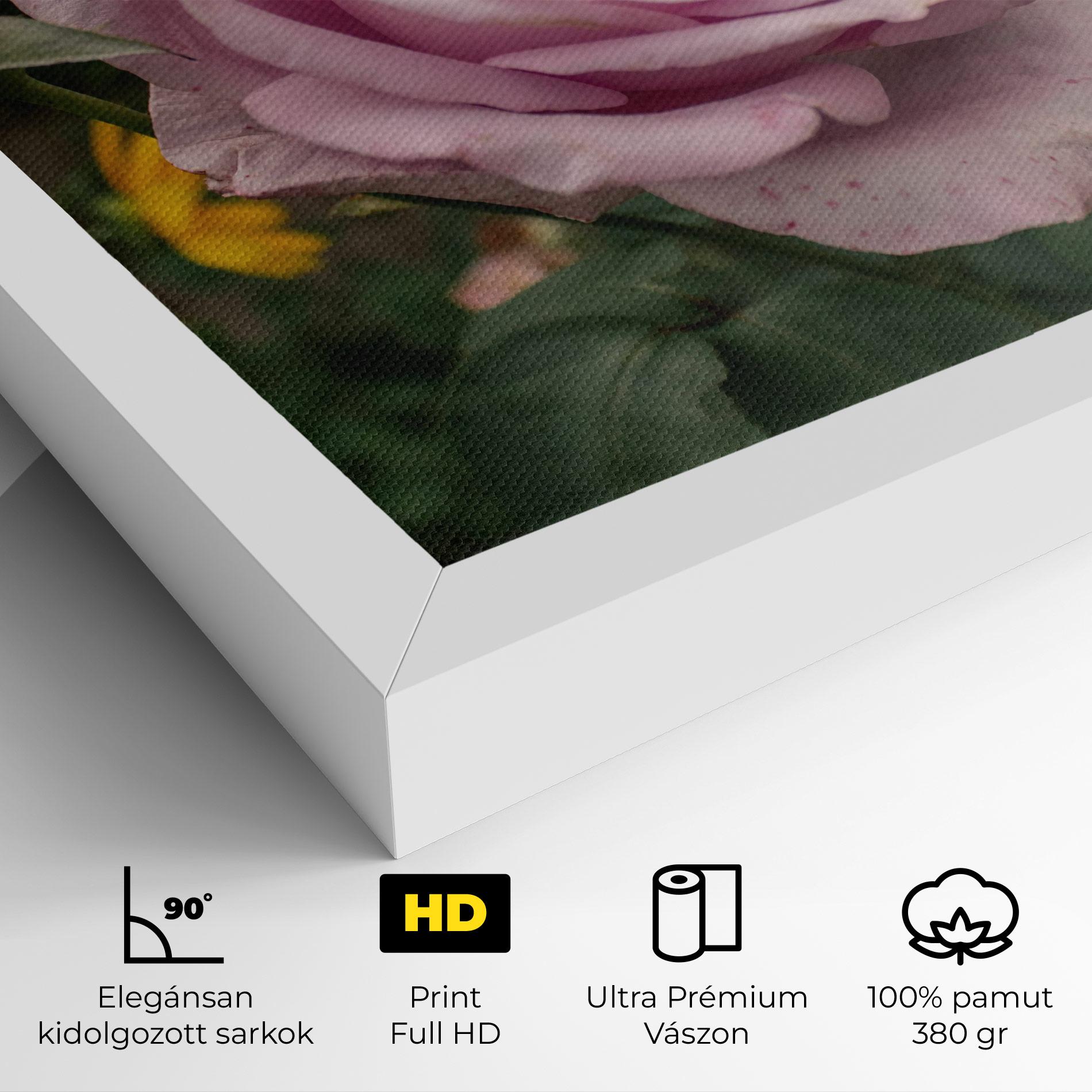 Vászonkép Garden Pink Rose mockup 4