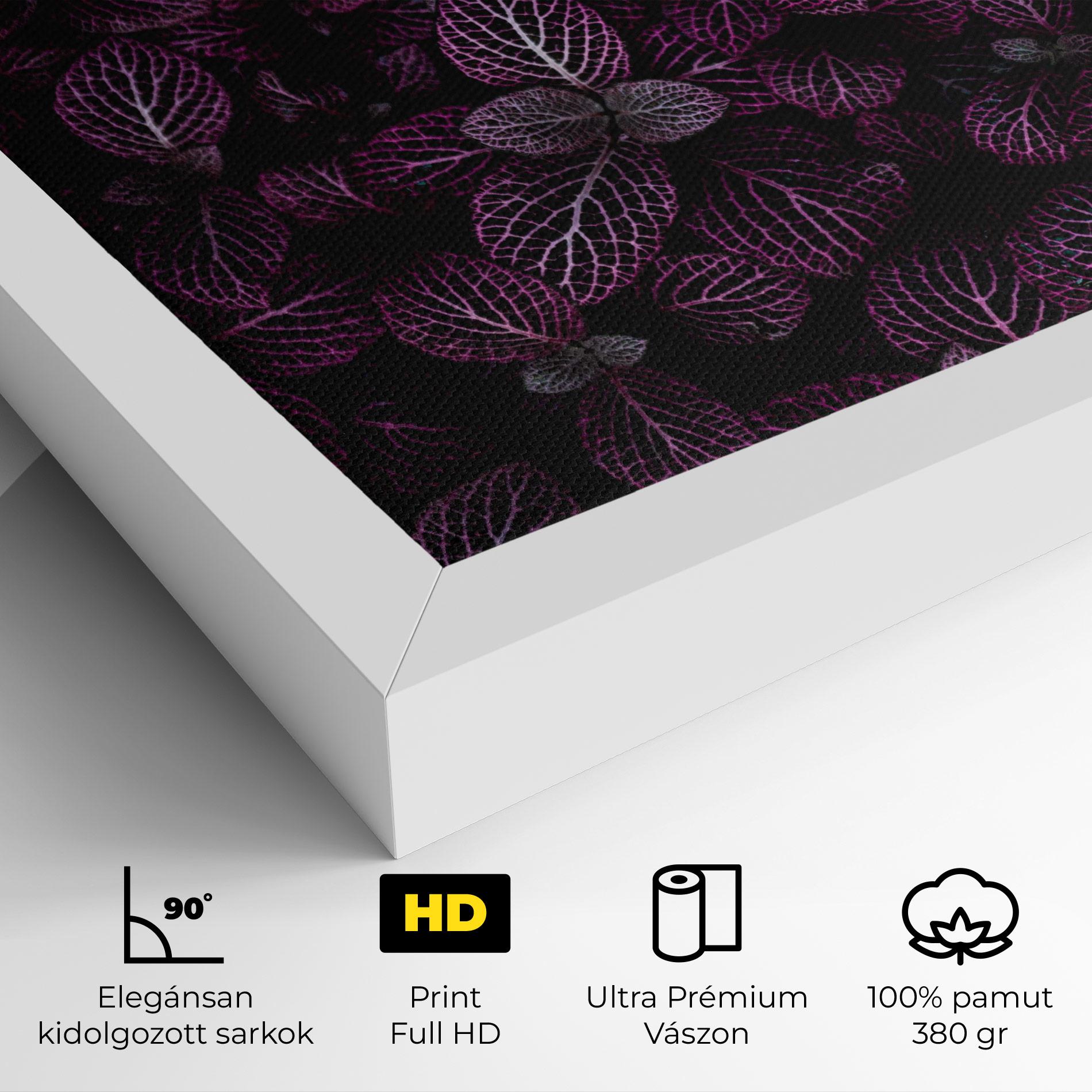 Vászonkép Purple Leaves mockup 4