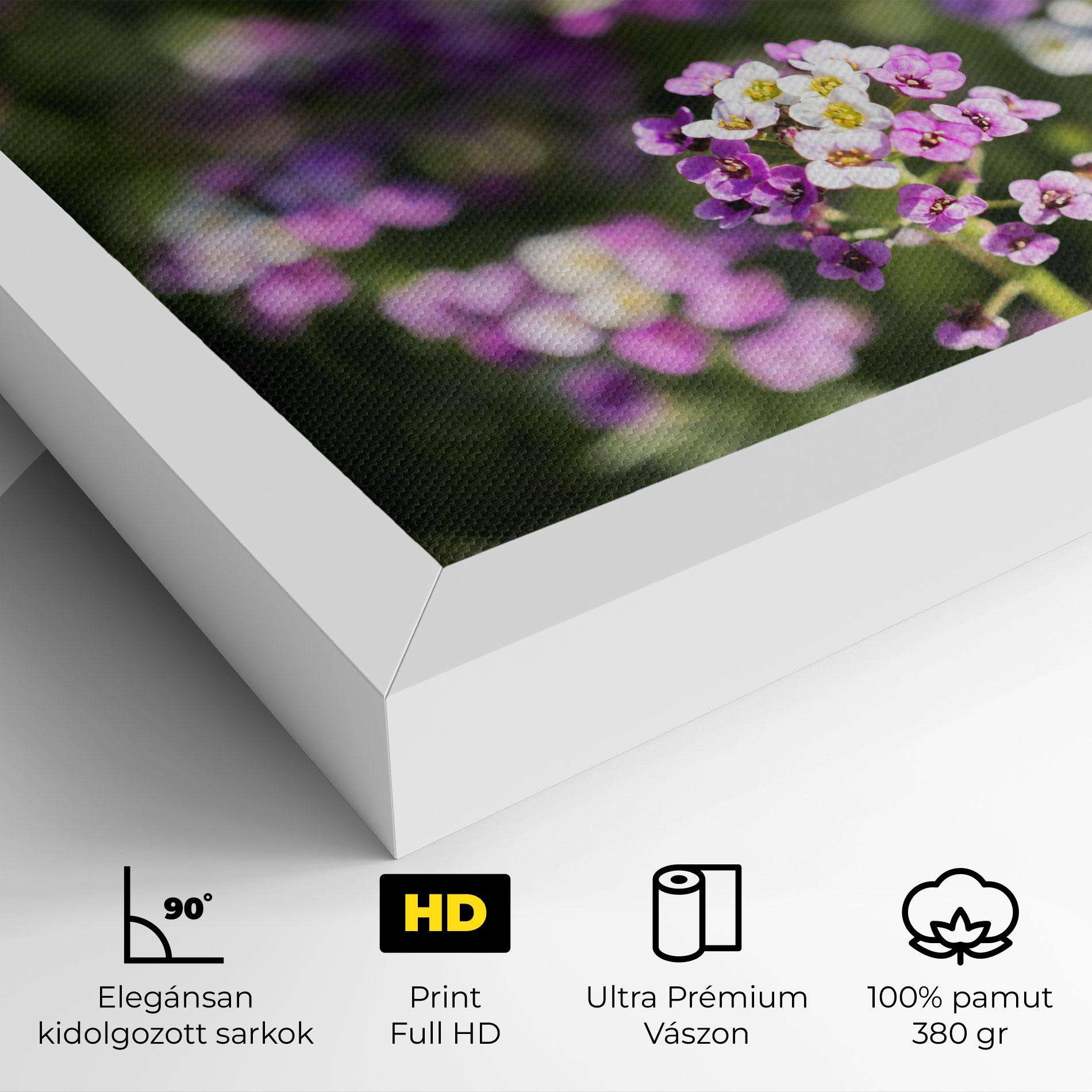 Vászonkép Wild Purple Field mockup 4