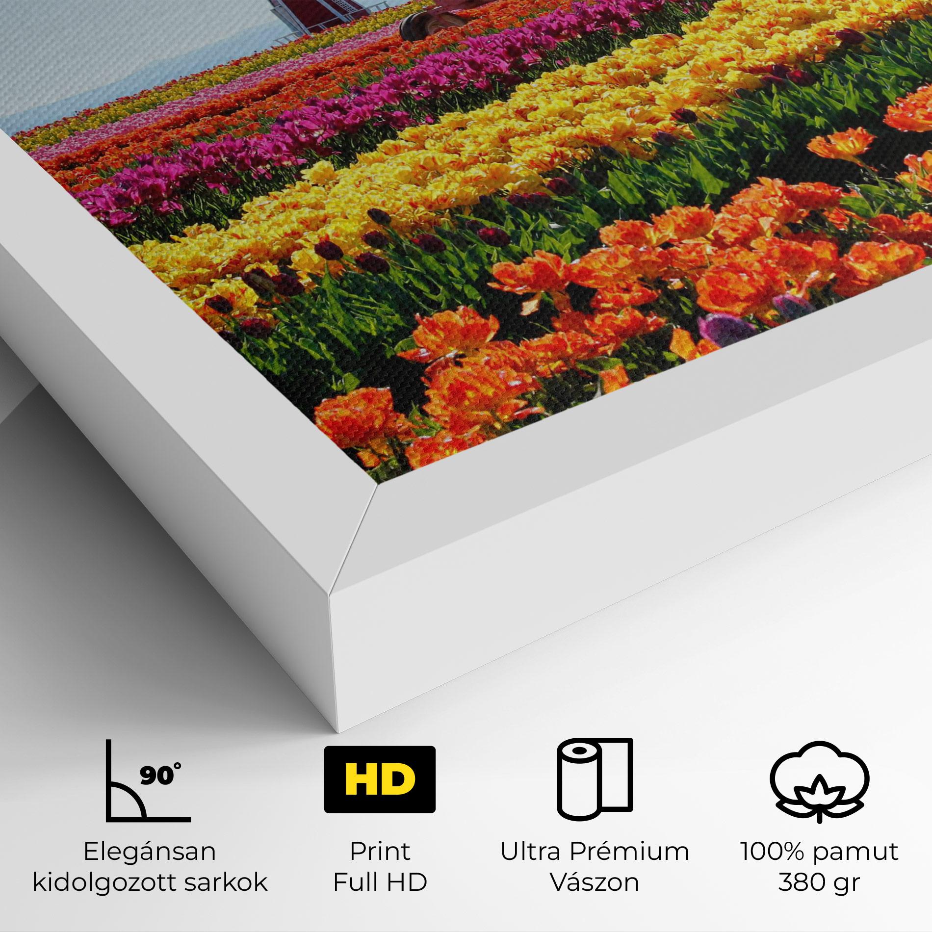 Vászonkép Working Wild Field mockup 4