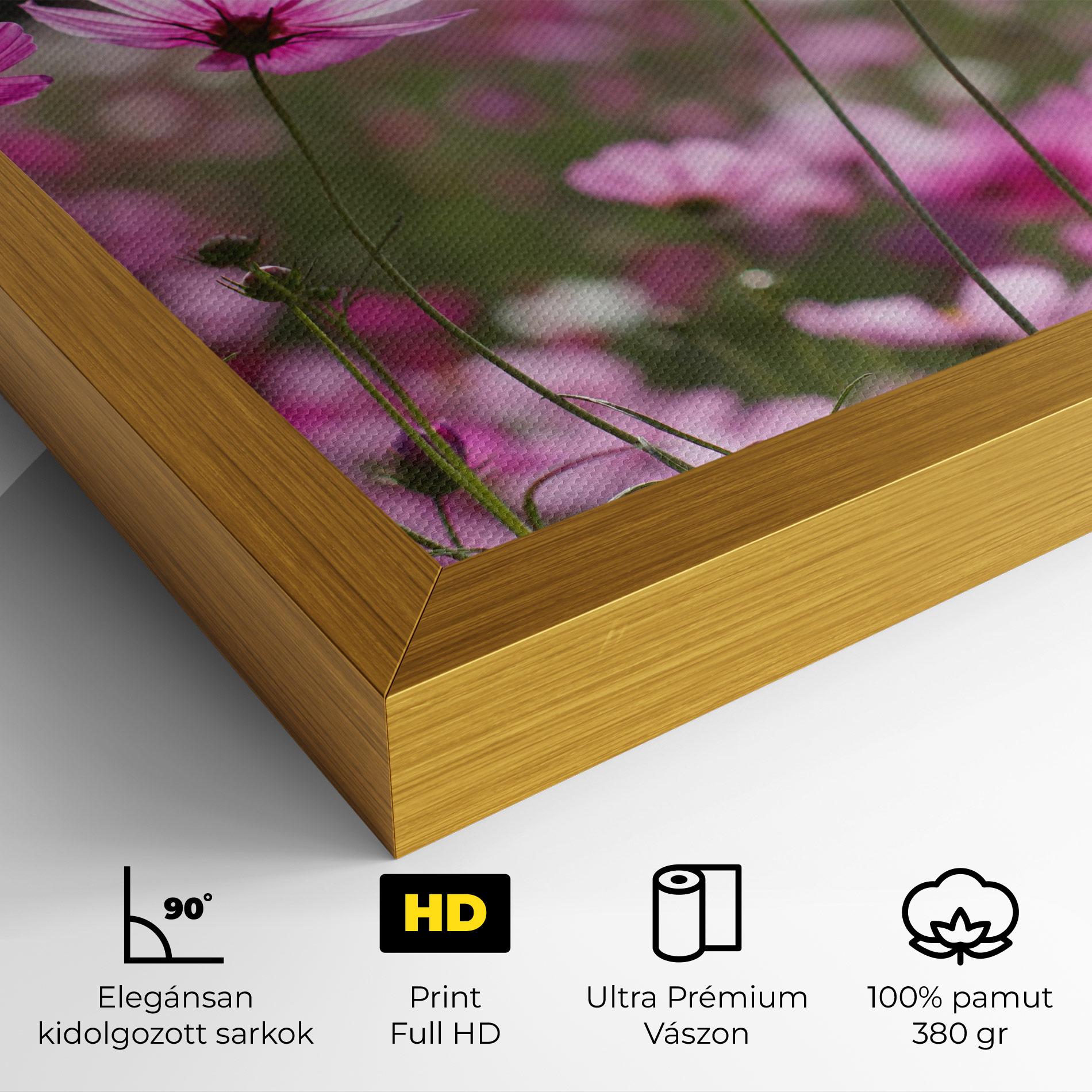 Vászonkép Cosmos Flower mockup 4