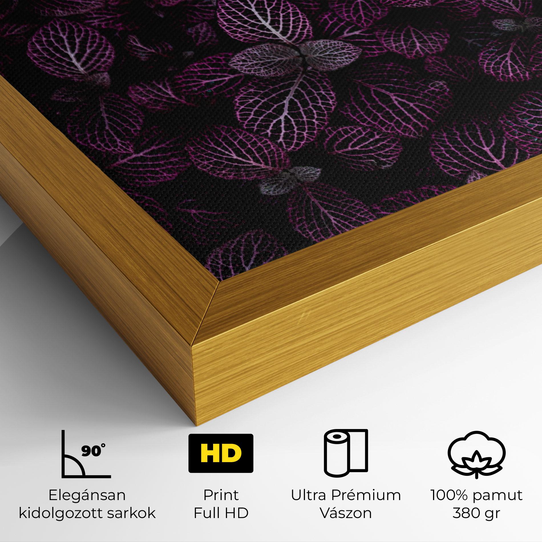 Vászonkép Purple Leaves mockup 4