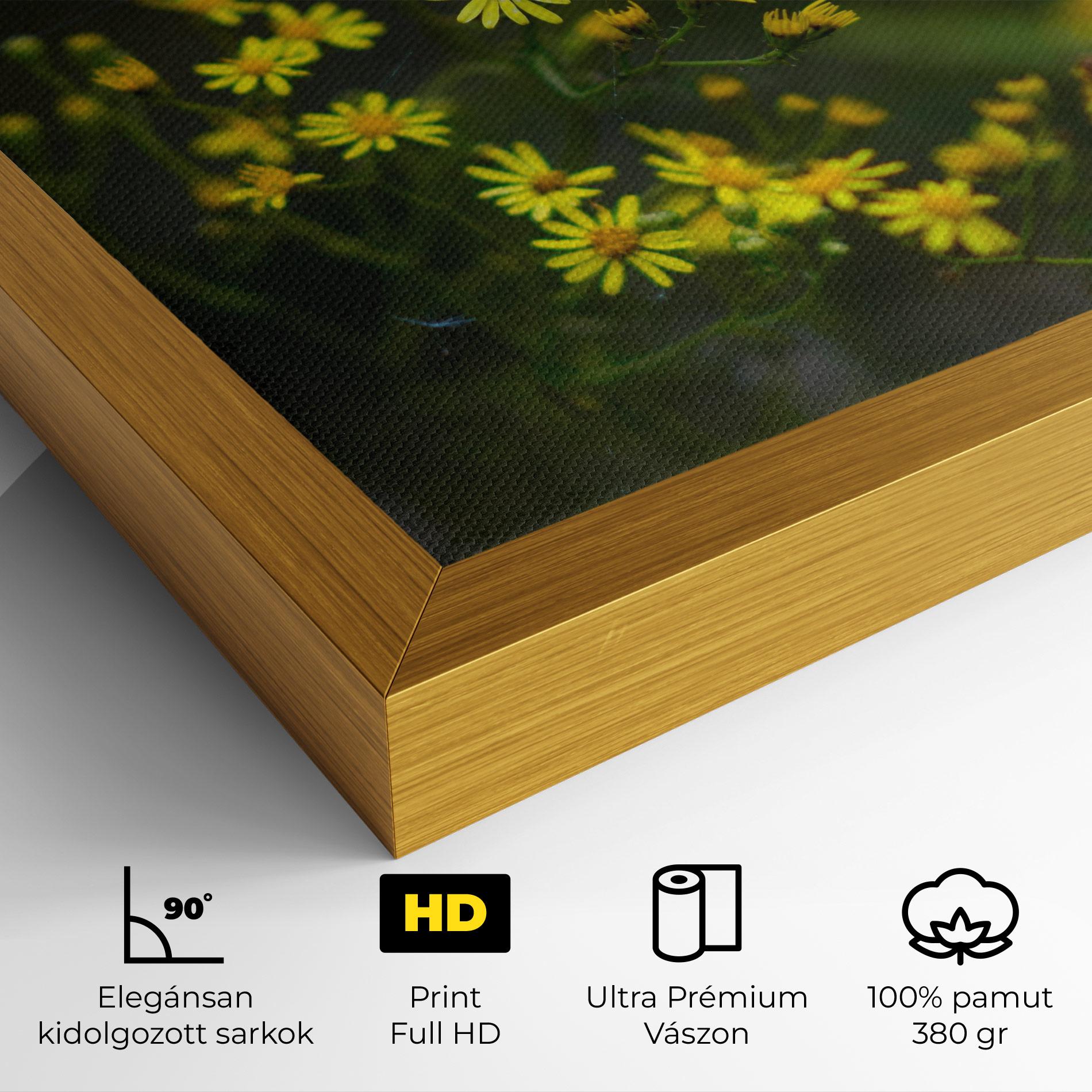 Vászonkép Small Wild Flowers mockup 4