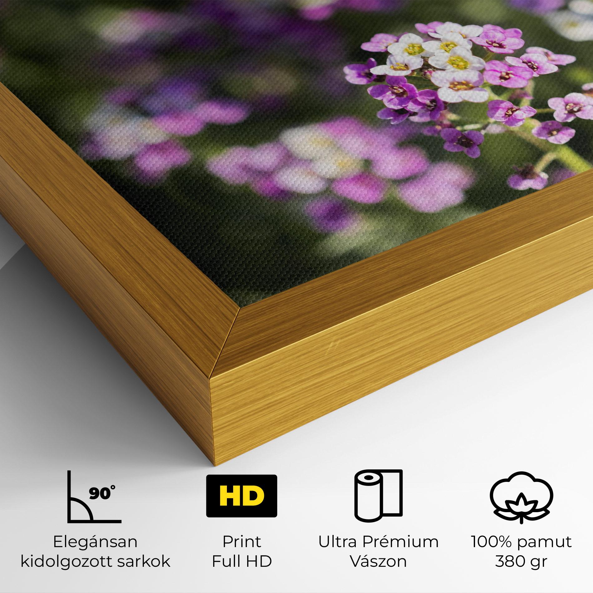 Vászonkép Wild Purple Field mockup 4