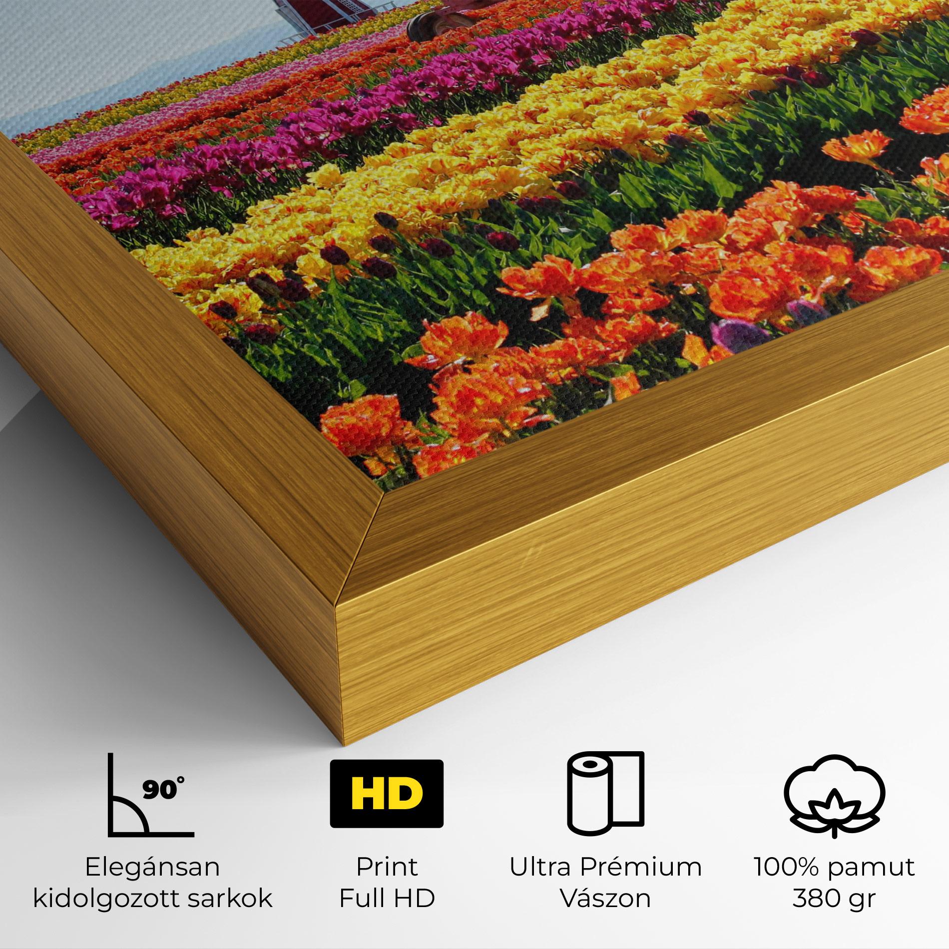 Vászonkép Working Wild Field mockup 4