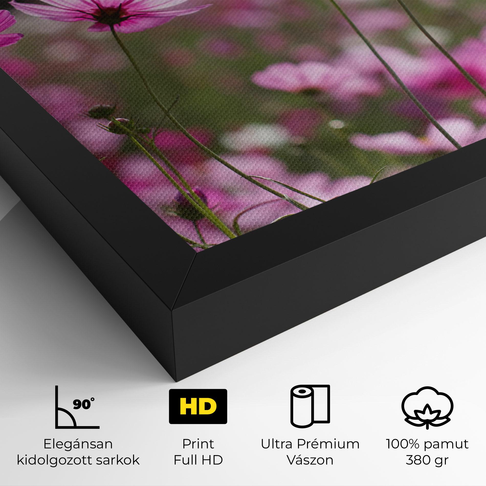 Vászonkép Cosmos Flower mockup 4