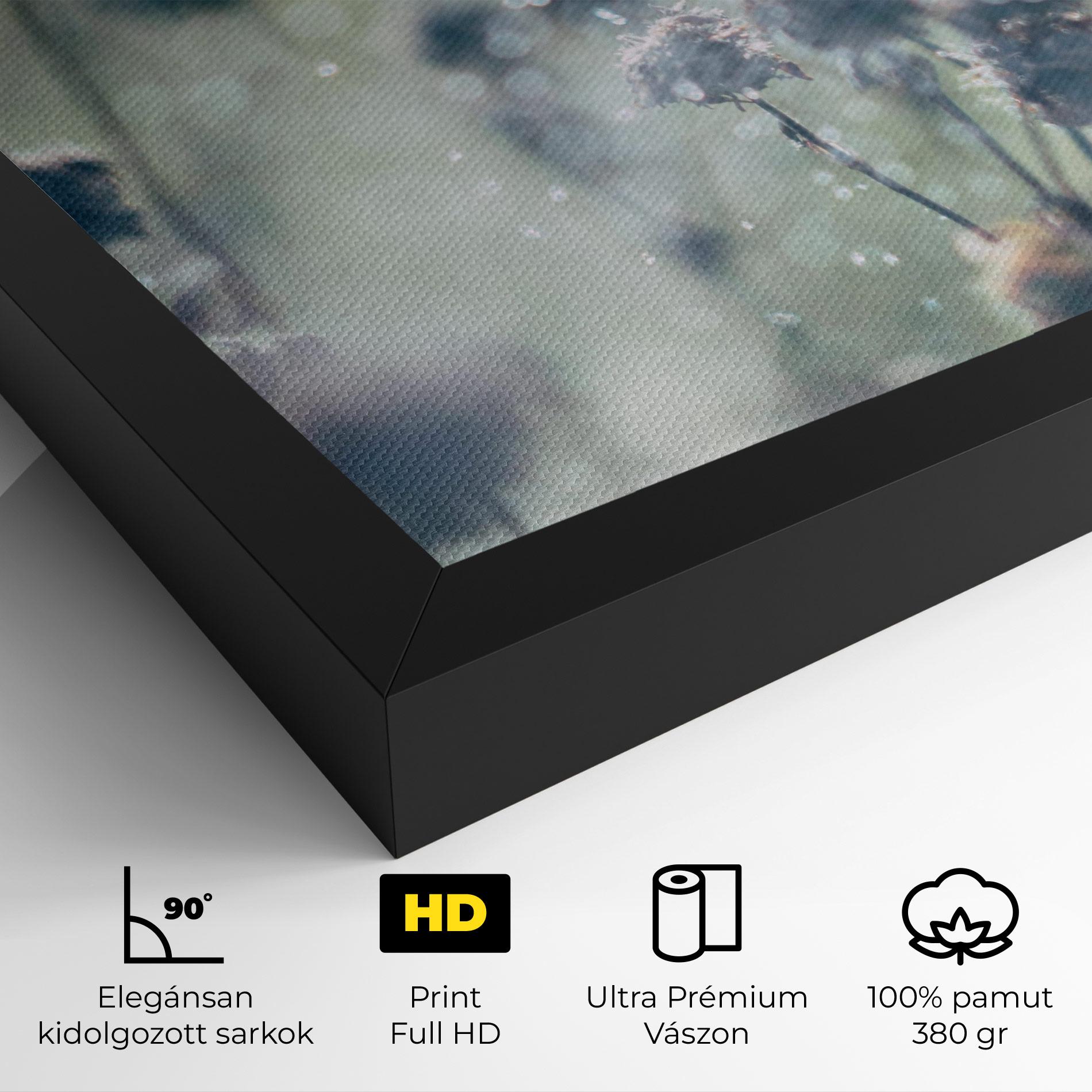 Vászonkép Dreamy Purple Flower mockup 4