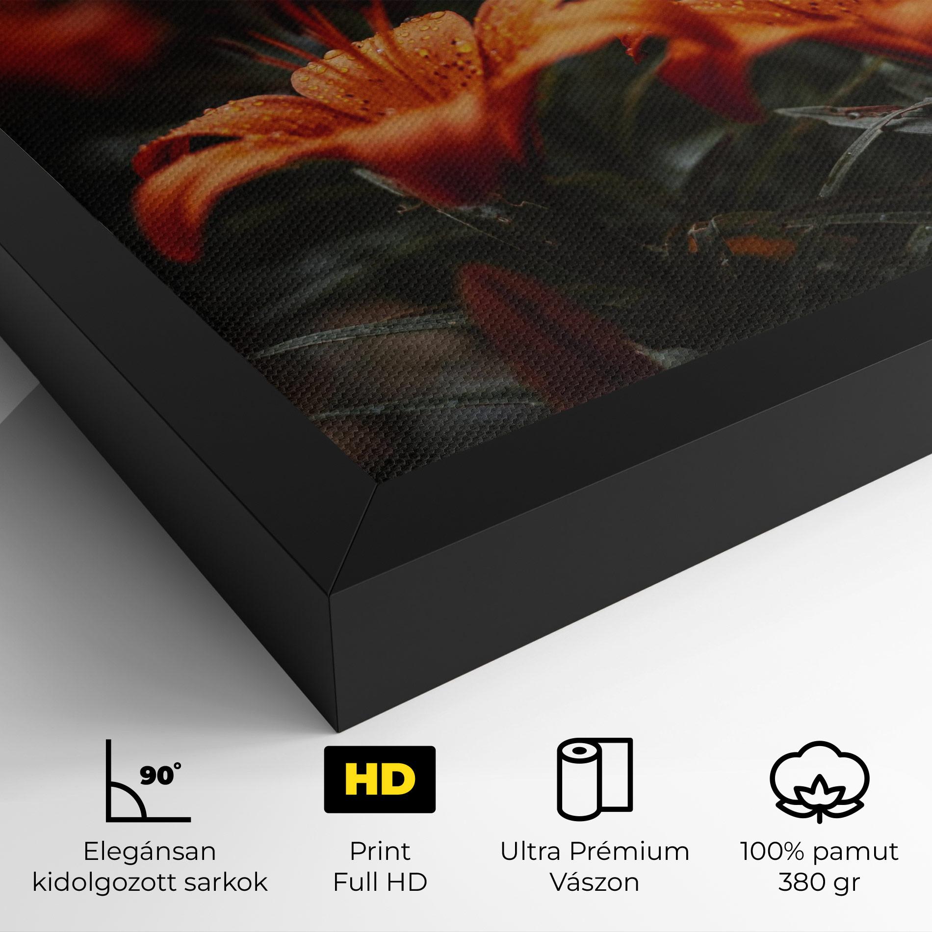 Vászonkép Dreamy Wild Flower mockup 4