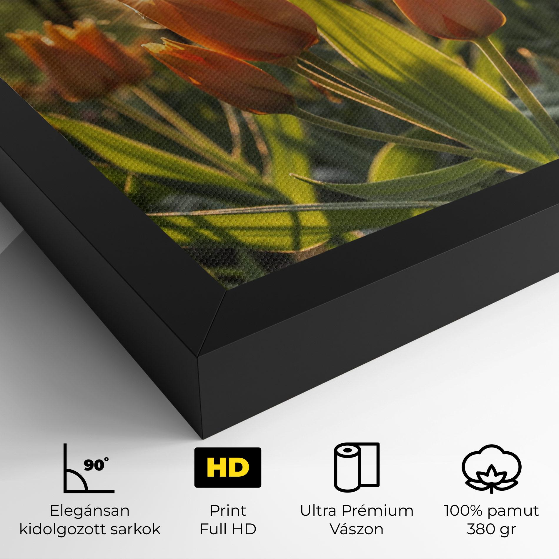 Vászonkép Forest Tulips mockup 4