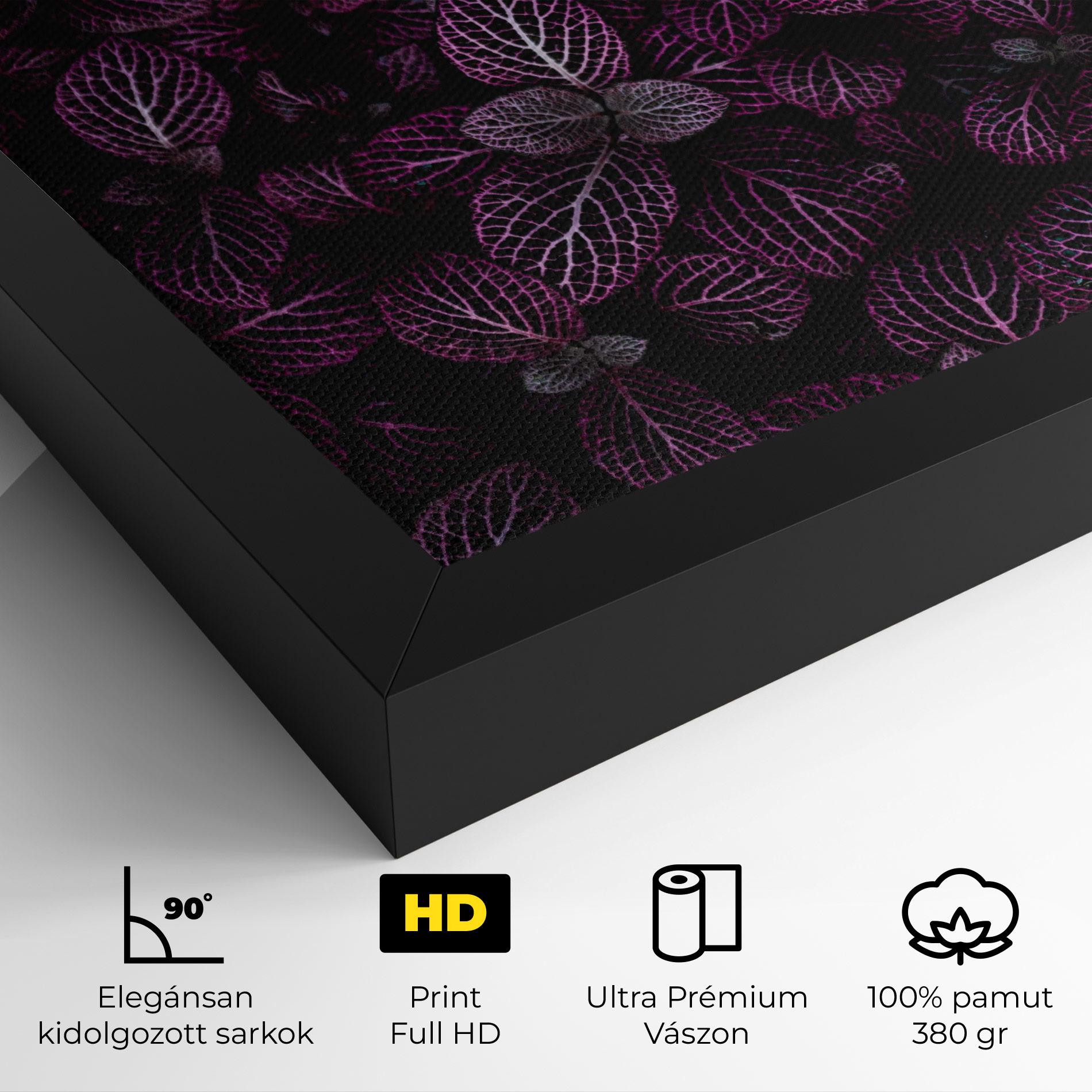 Vászonkép Purple Leaves mockup 4