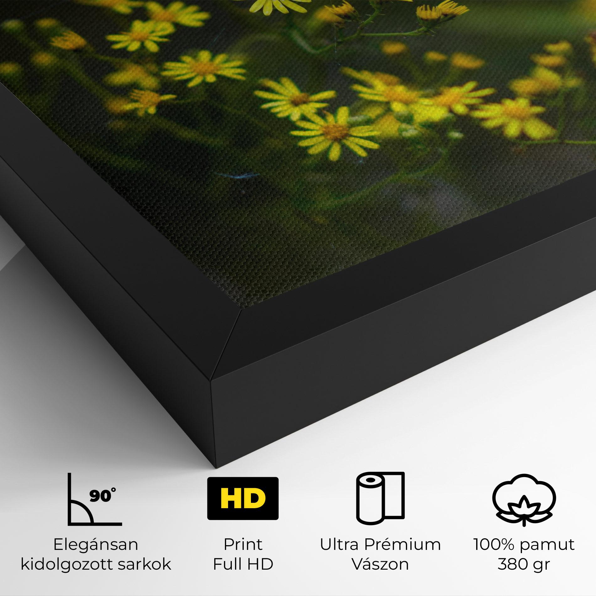 Vászonkép Small Wild Flowers mockup 4
