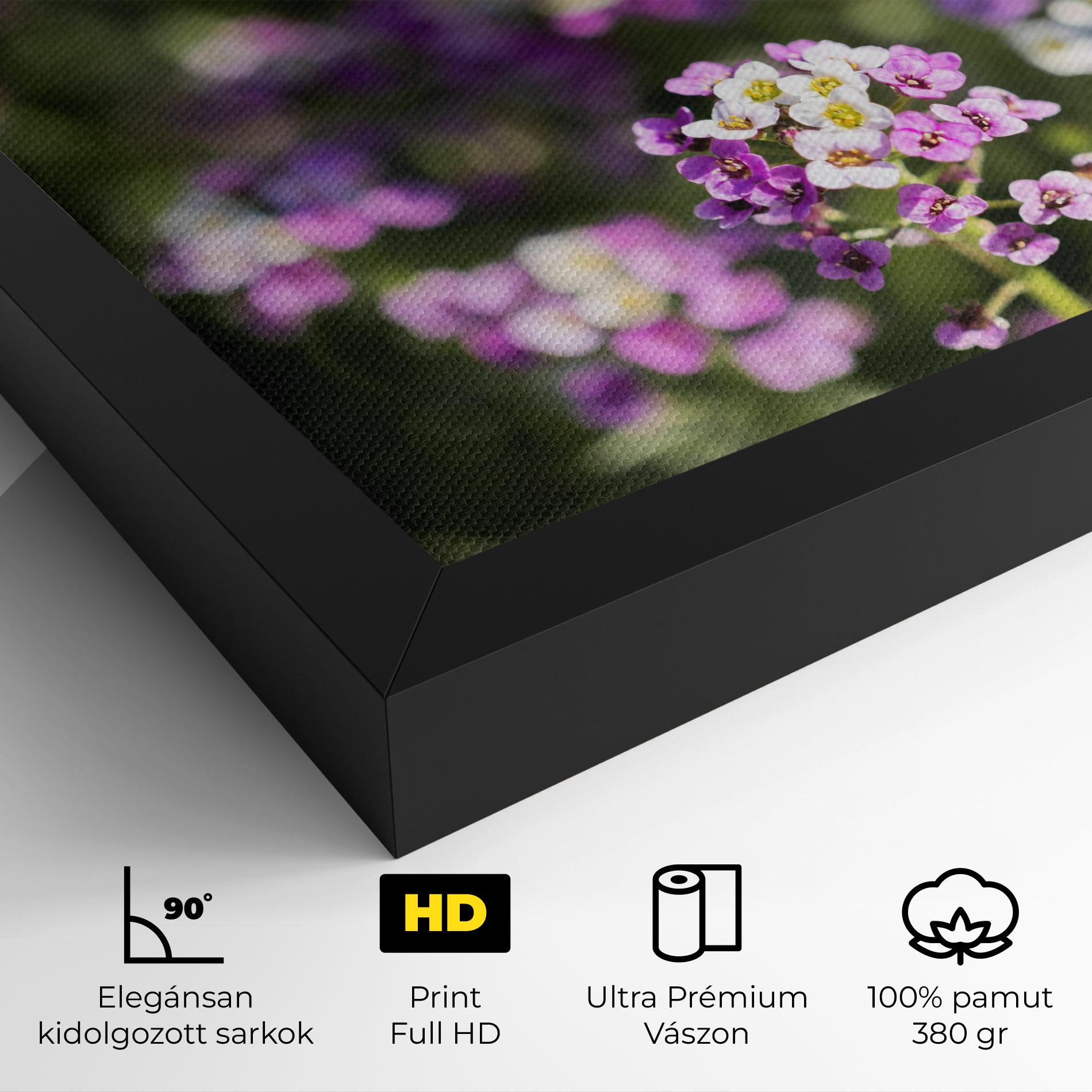 Vászonkép Wild Purple Field mockup 4