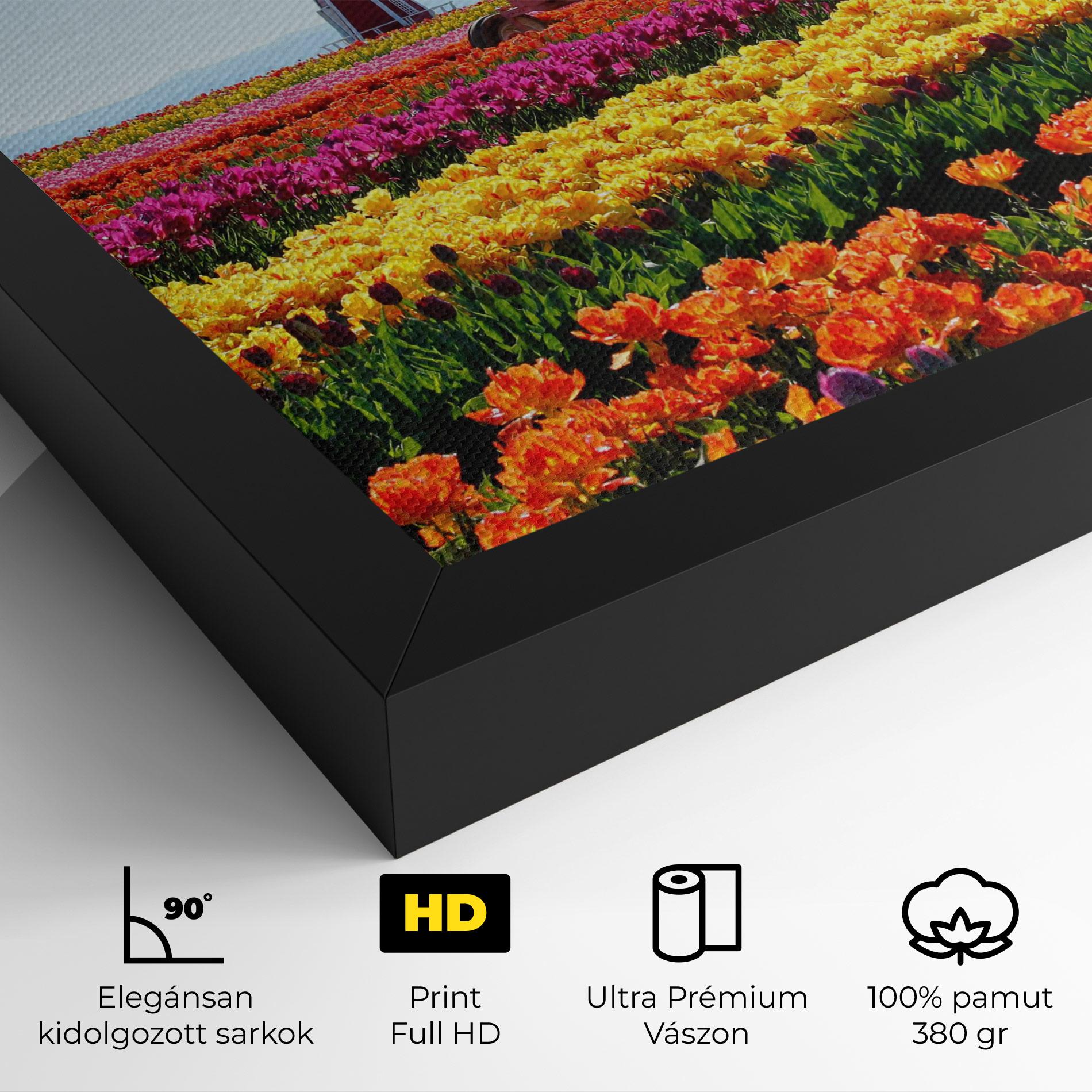 Vászonkép Working Wild Field mockup 4