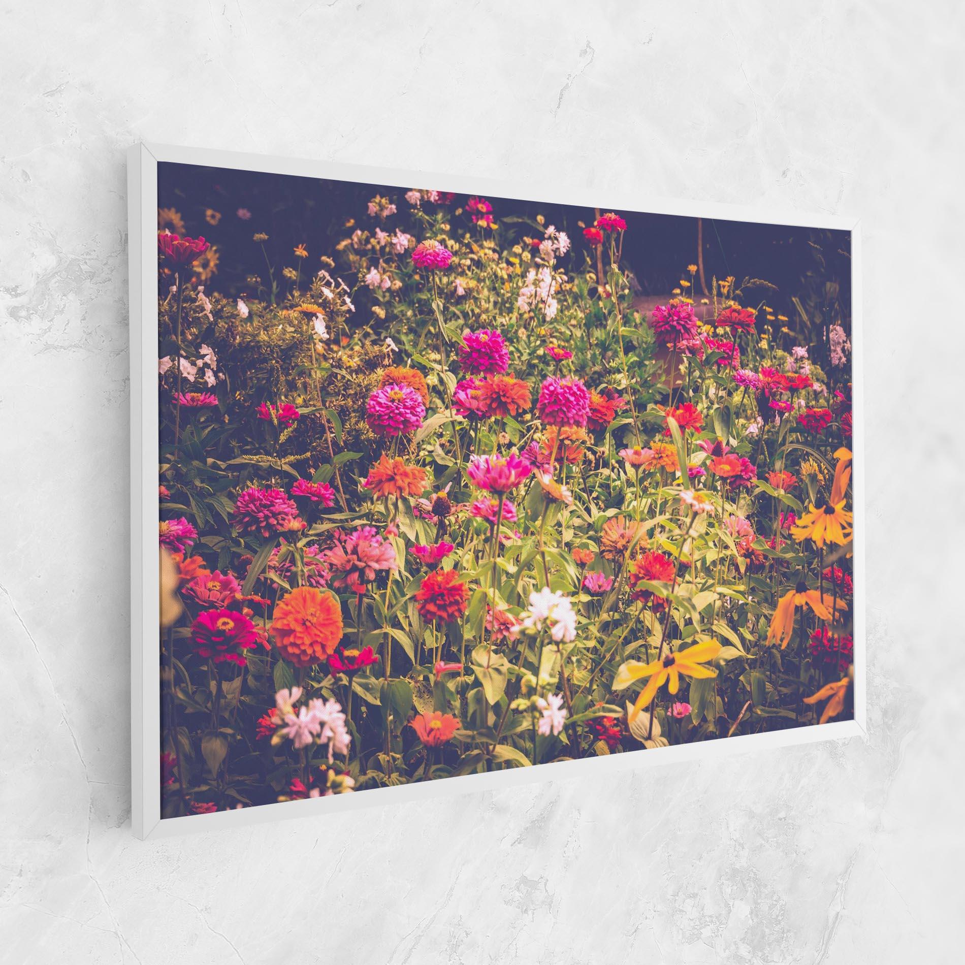 Vászonkép Colorful Wild Field mockup 1