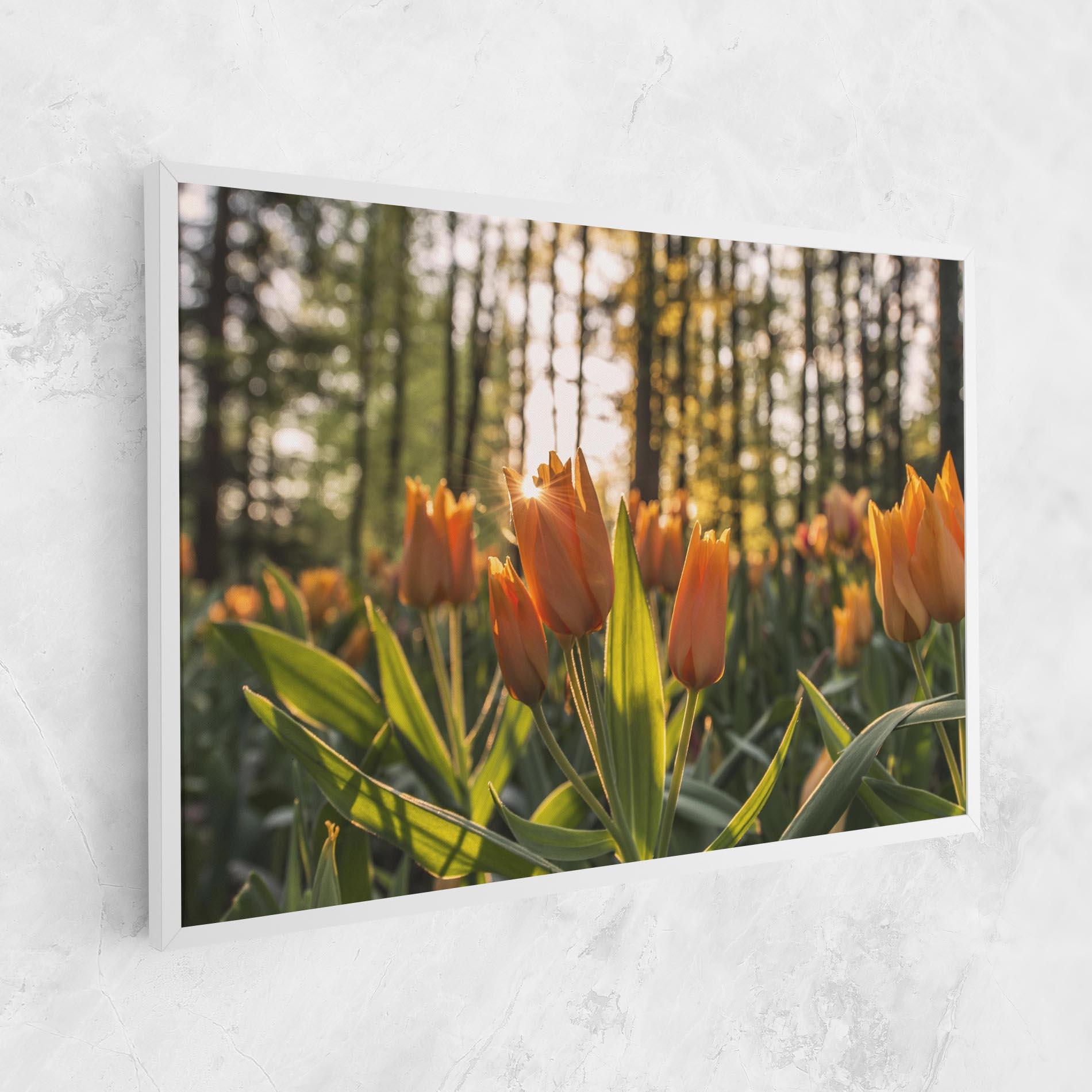 Vászonkép Forest Tulips mockup 1
