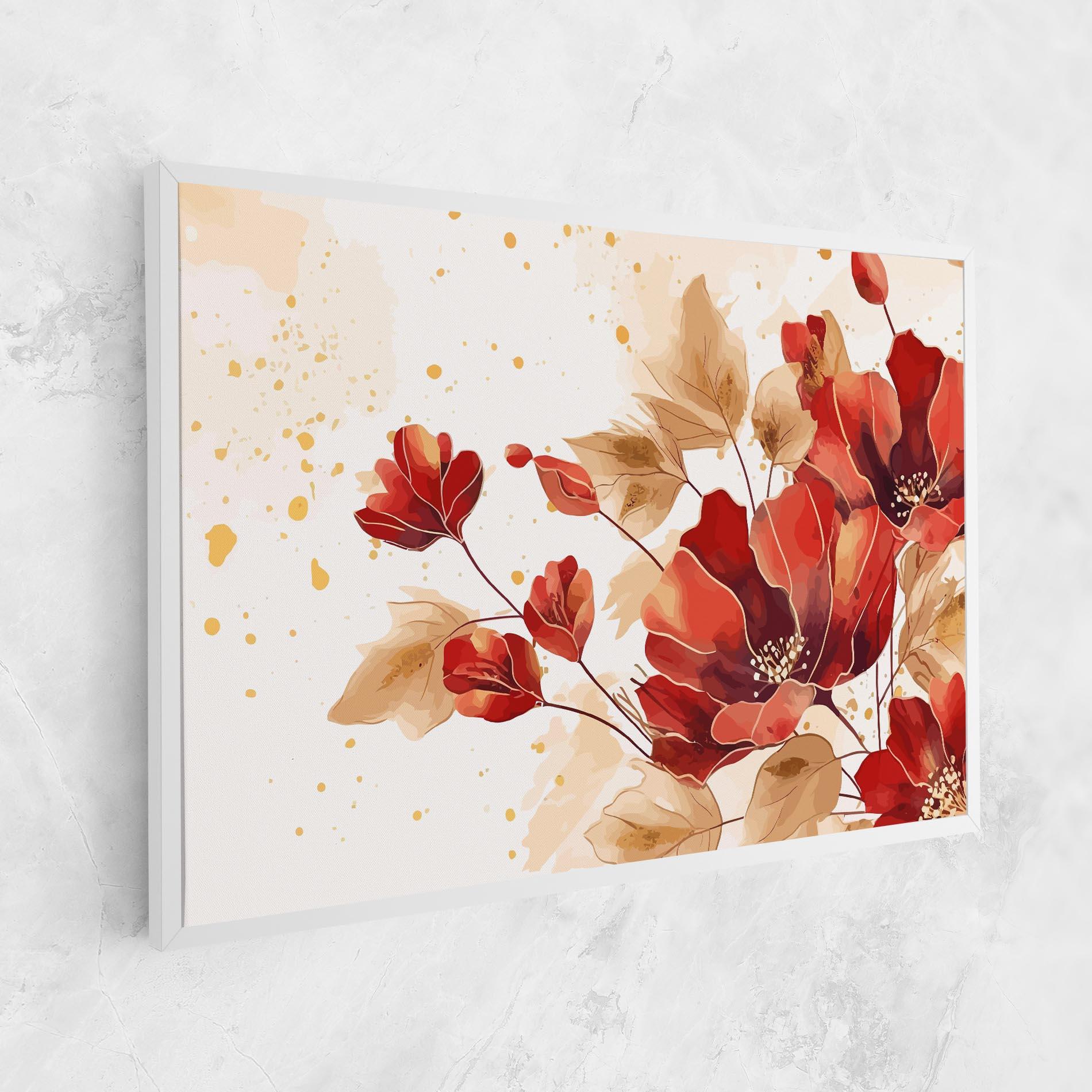 Vászonkép Red Wild Gold mockup 1