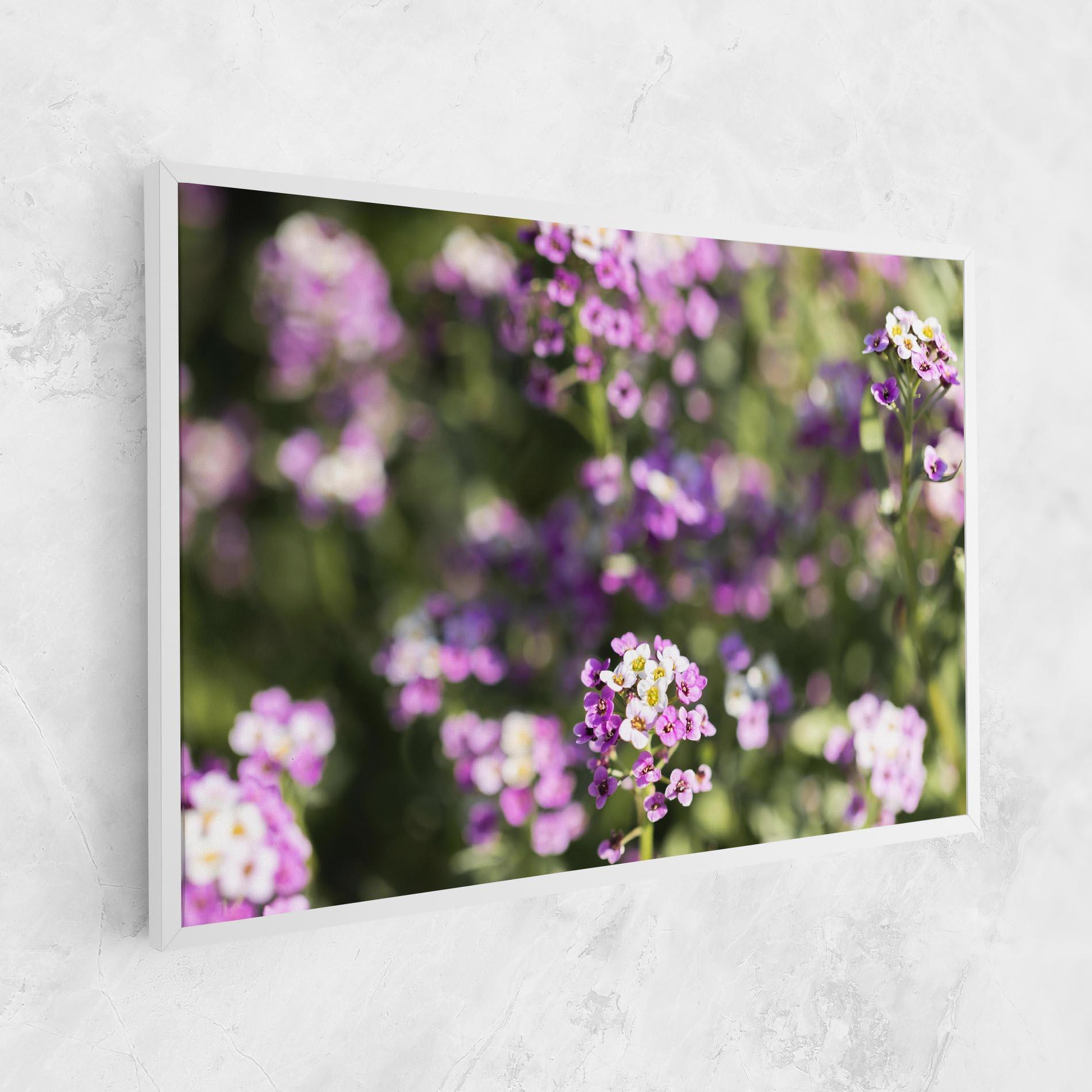 Vászonkép Wild Purple Field mockup 1