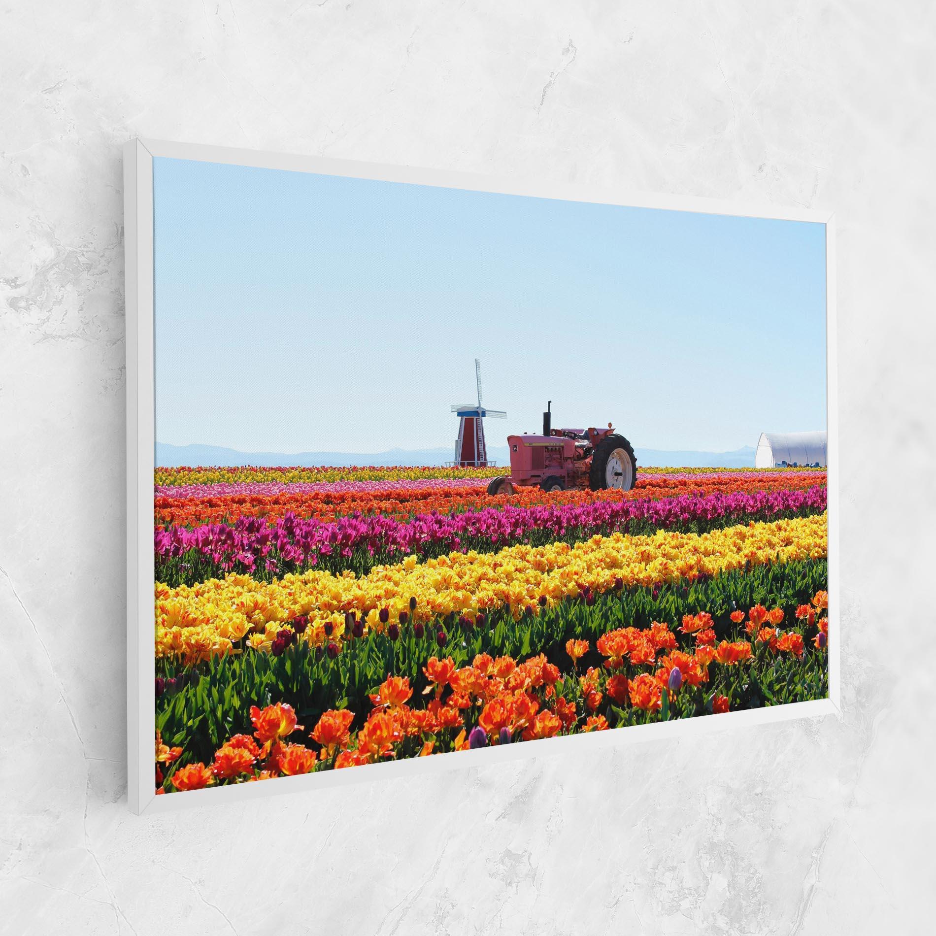 Vászonkép Working Wild Field mockup 1