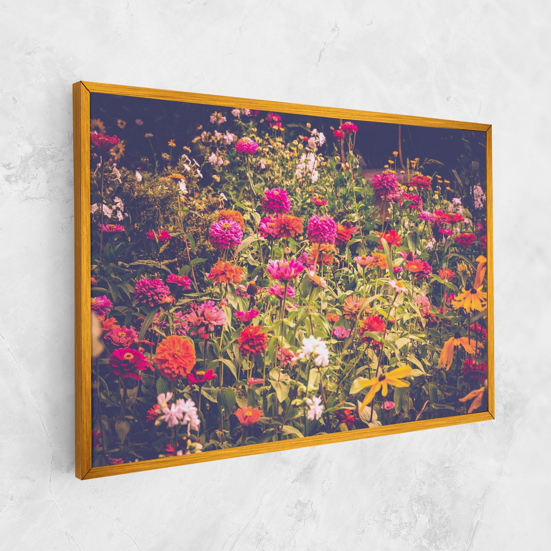 Vászonkép Colorful Wild Field mockup 1