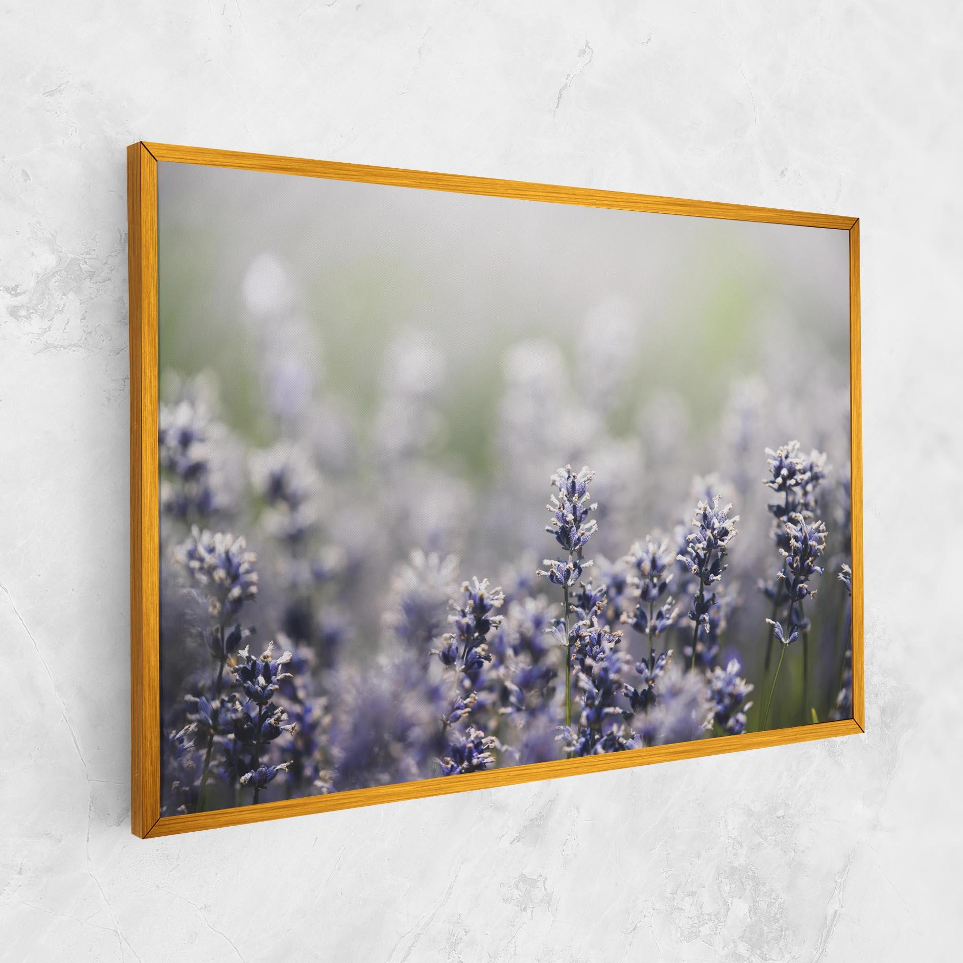 Vászonkép White Purple Wild mockup 1