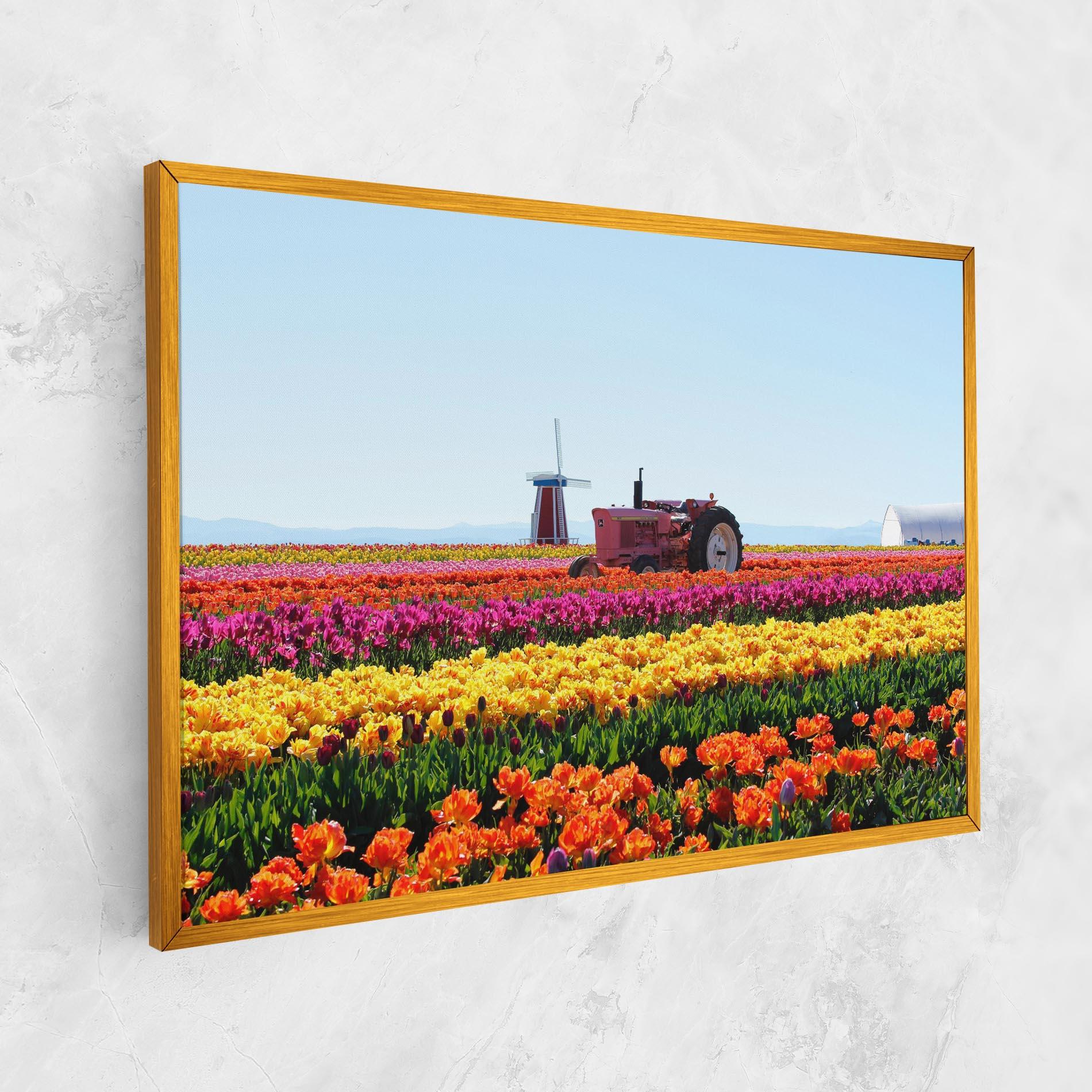 Vászonkép Working Wild Field mockup 1