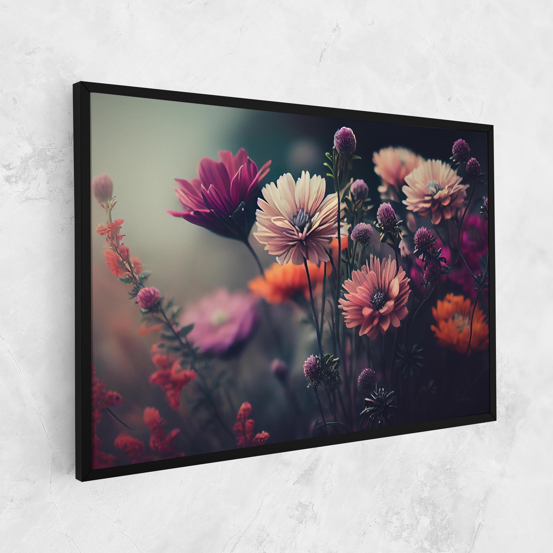 Vászonkép Beautiful Flower Garden mockup 1