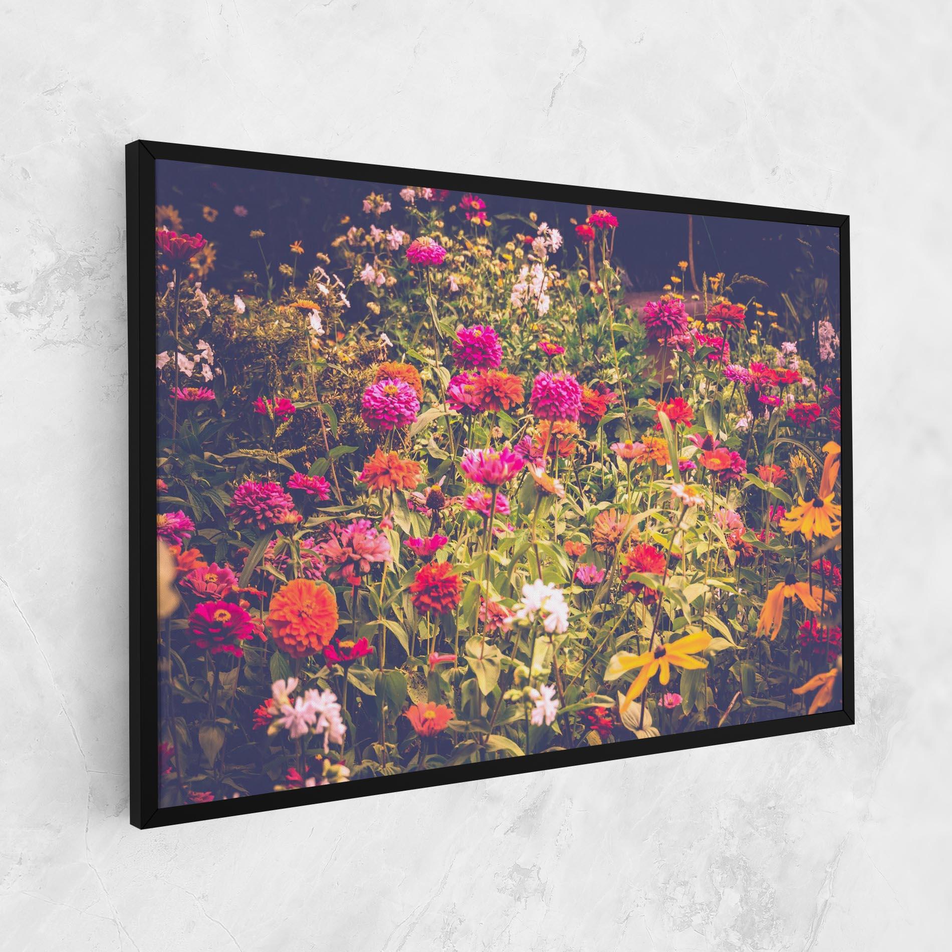 Vászonkép Colorful Wild Field mockup 1