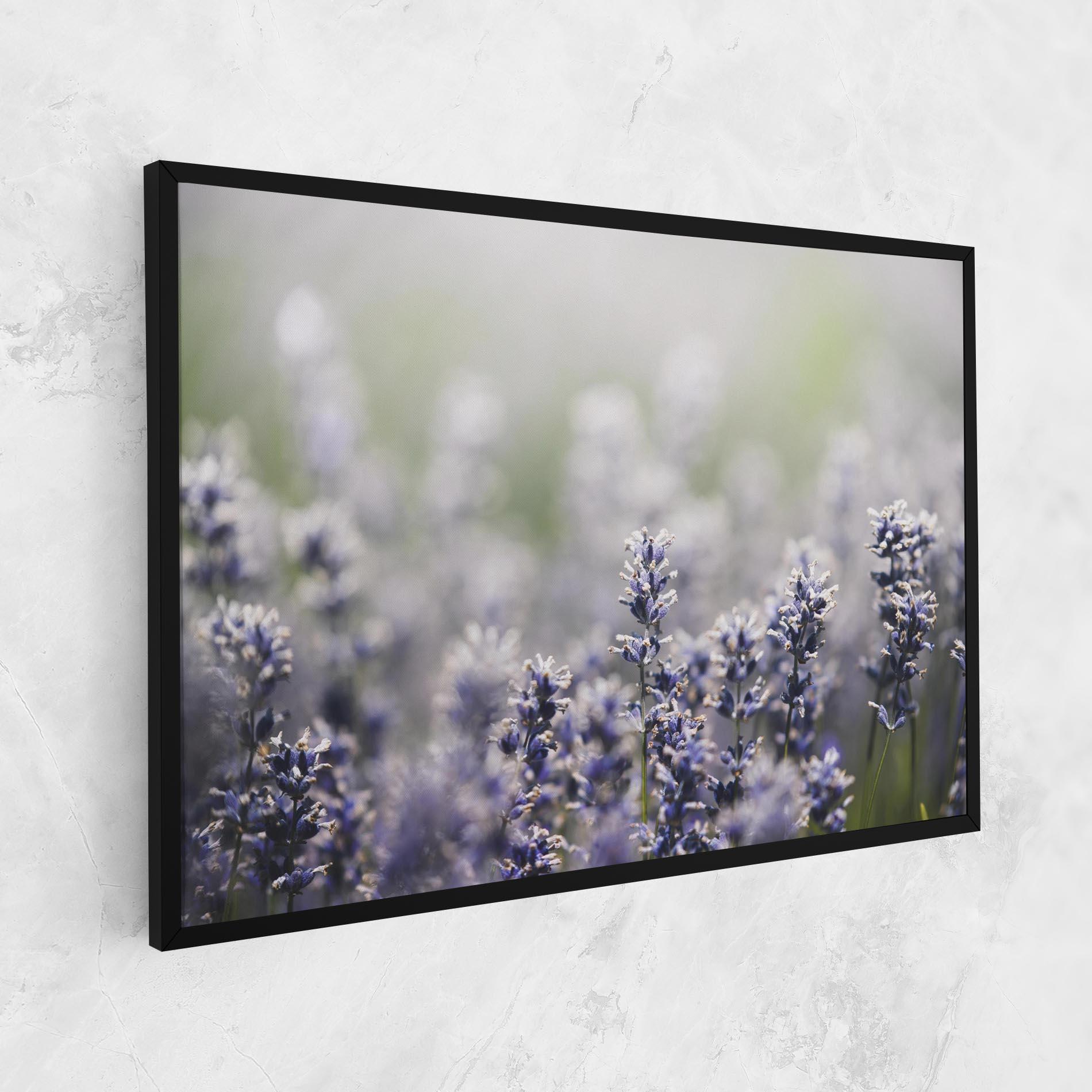 Vászonkép White Purple Wild mockup 1