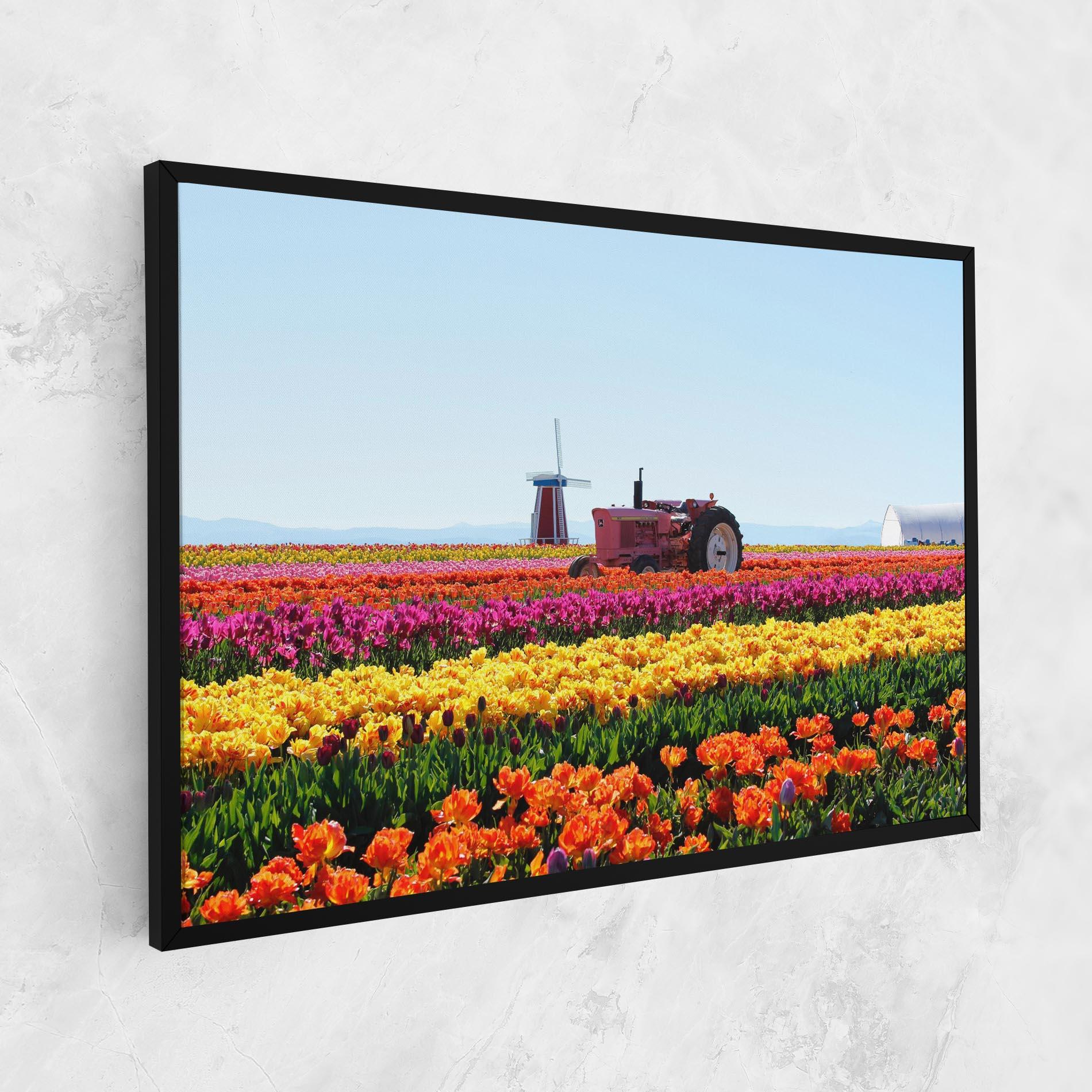 Vászonkép Working Wild Field mockup 1