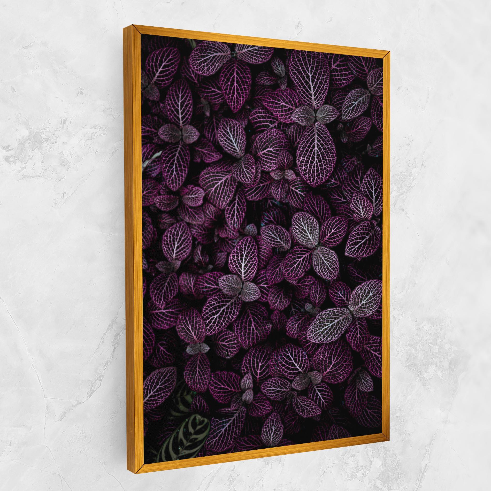 Vászonkép Purple Leaves mockup 1