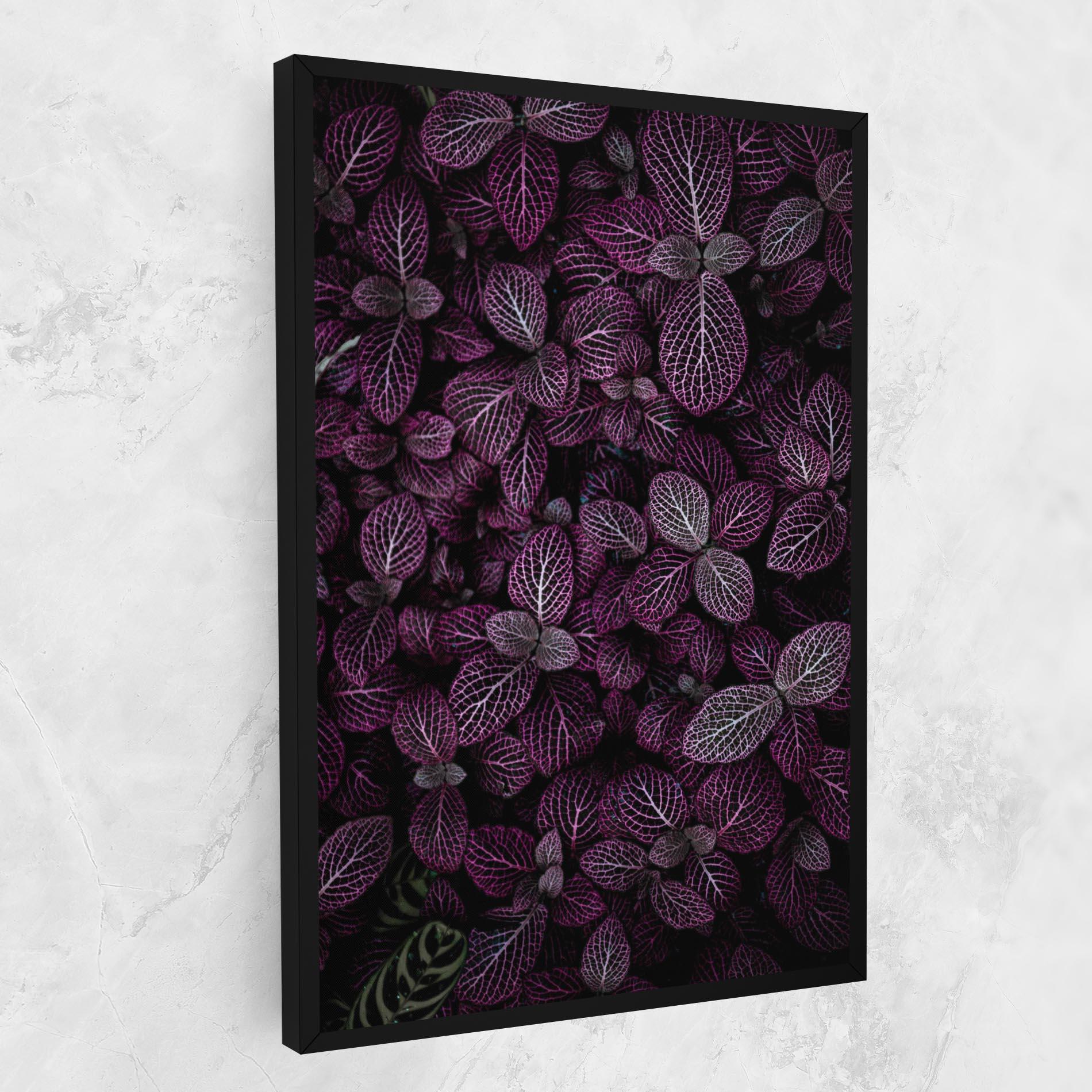 Vászonkép Purple Leaves mockup 1