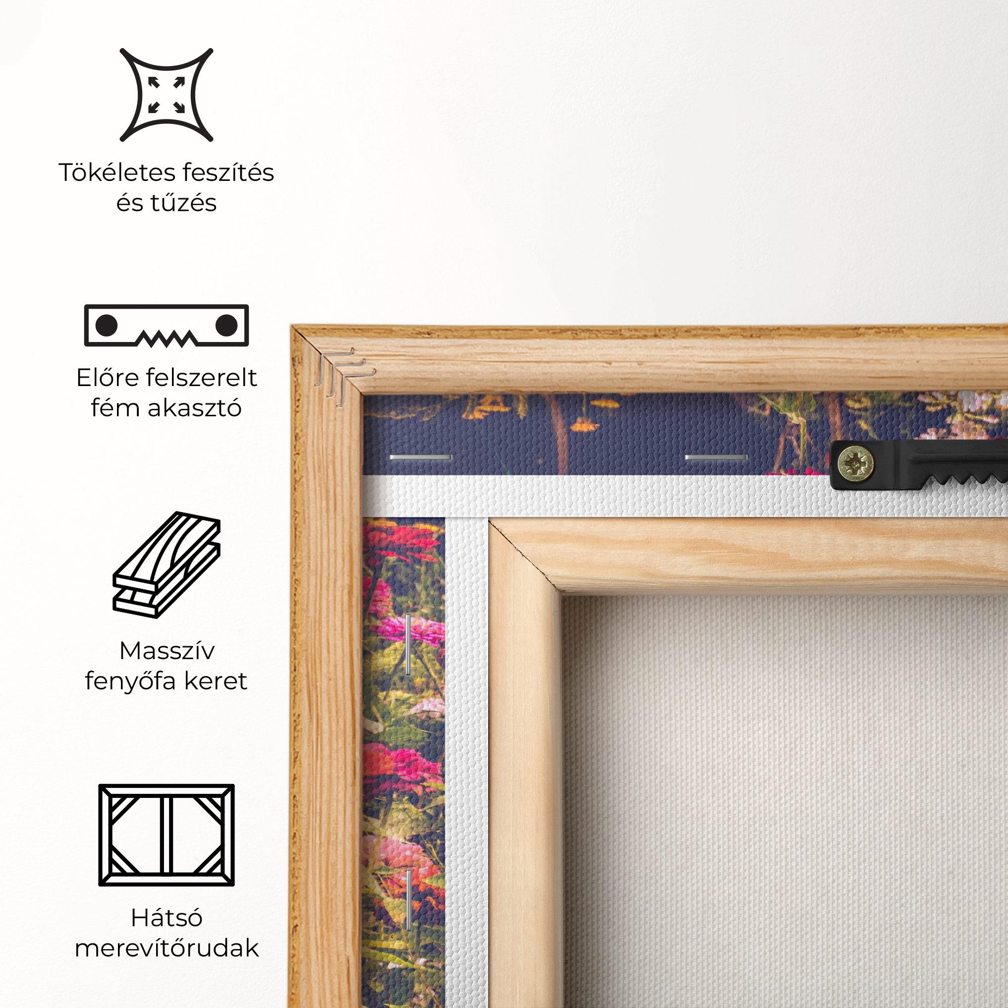 Vászonkép Colorful Wild Field mockup 5