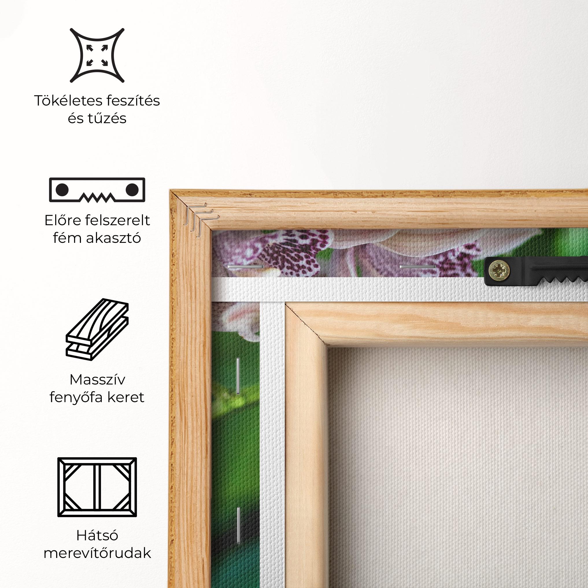 Vászonkép Cymbidium Orchid mockup 5