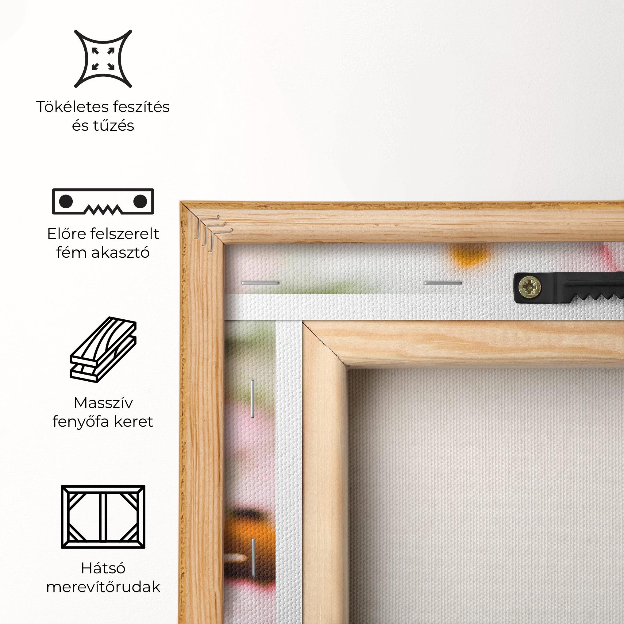 Vászonkép Daylight Flower mockup 5