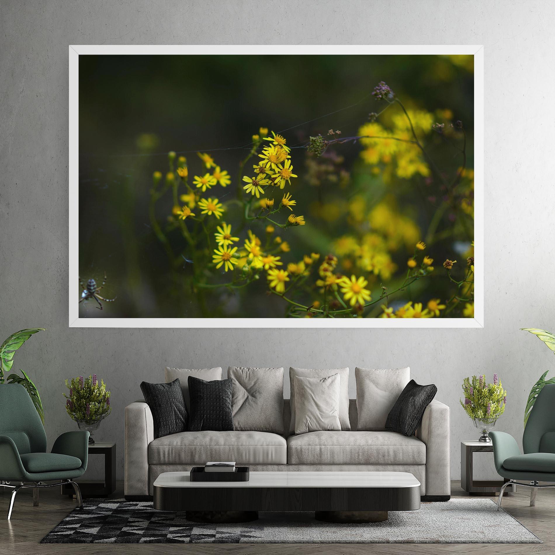 Vászonkép Small Wild Flowers mockup 7