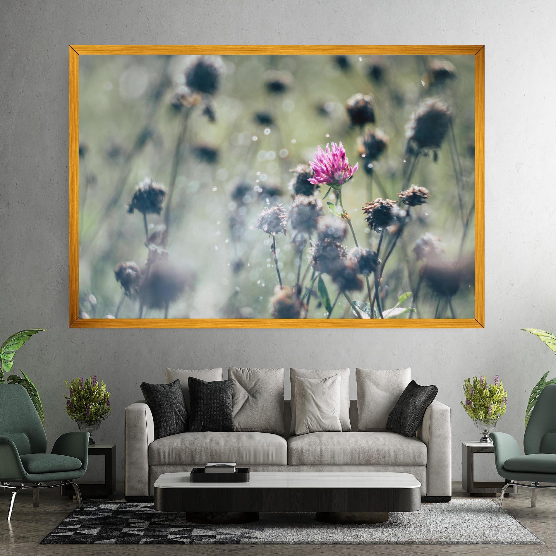 Vászonkép Dreamy Purple Flower mockup 7