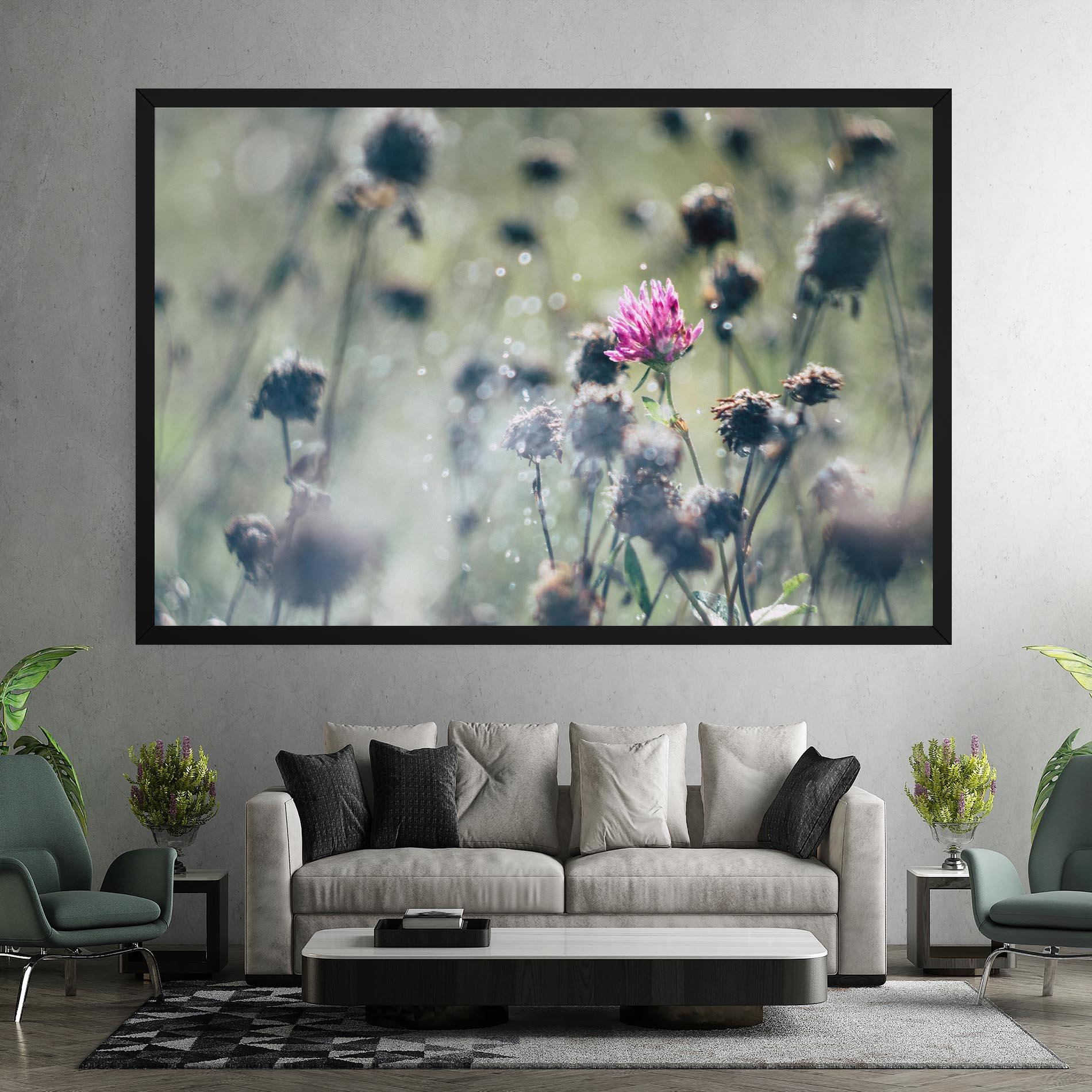 Vászonkép Dreamy Purple Flower mockup 7