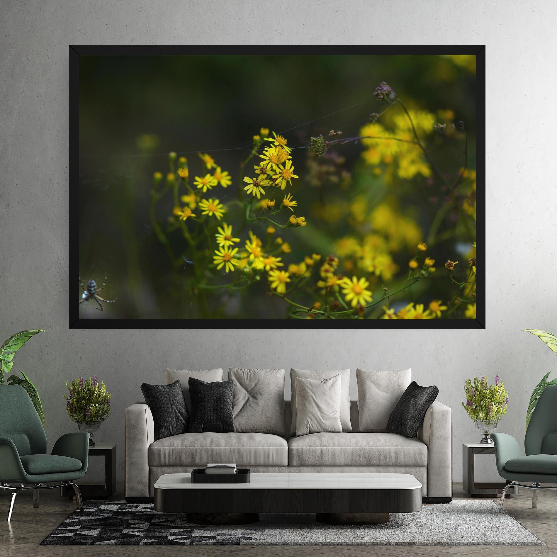 Vászonkép Small Wild Flowers mockup 7