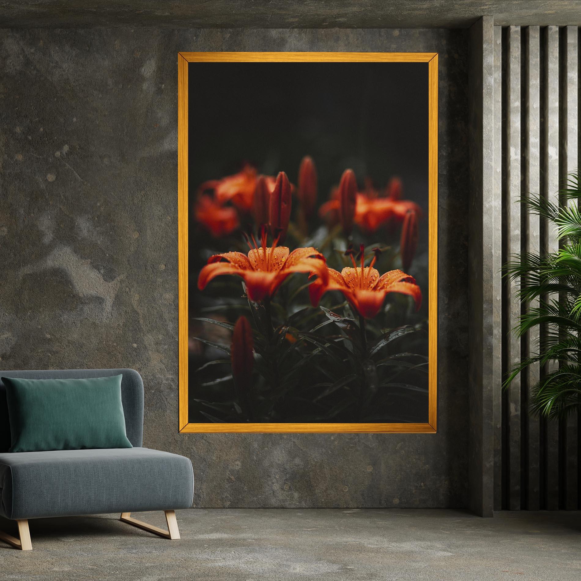 Vászonkép Dreamy Wild Flower mockup 7