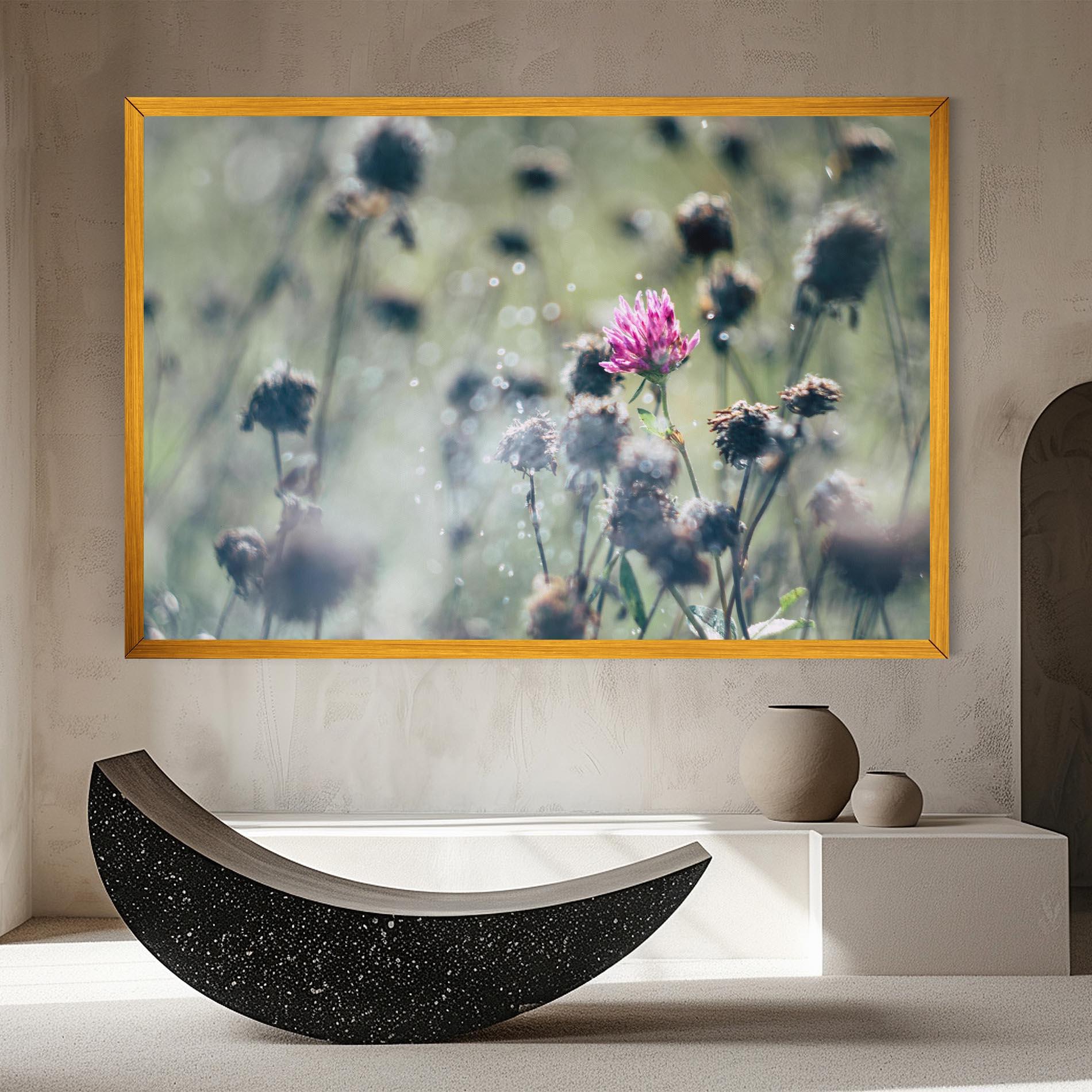 Vászonkép Dreamy Purple Flower mockup 8