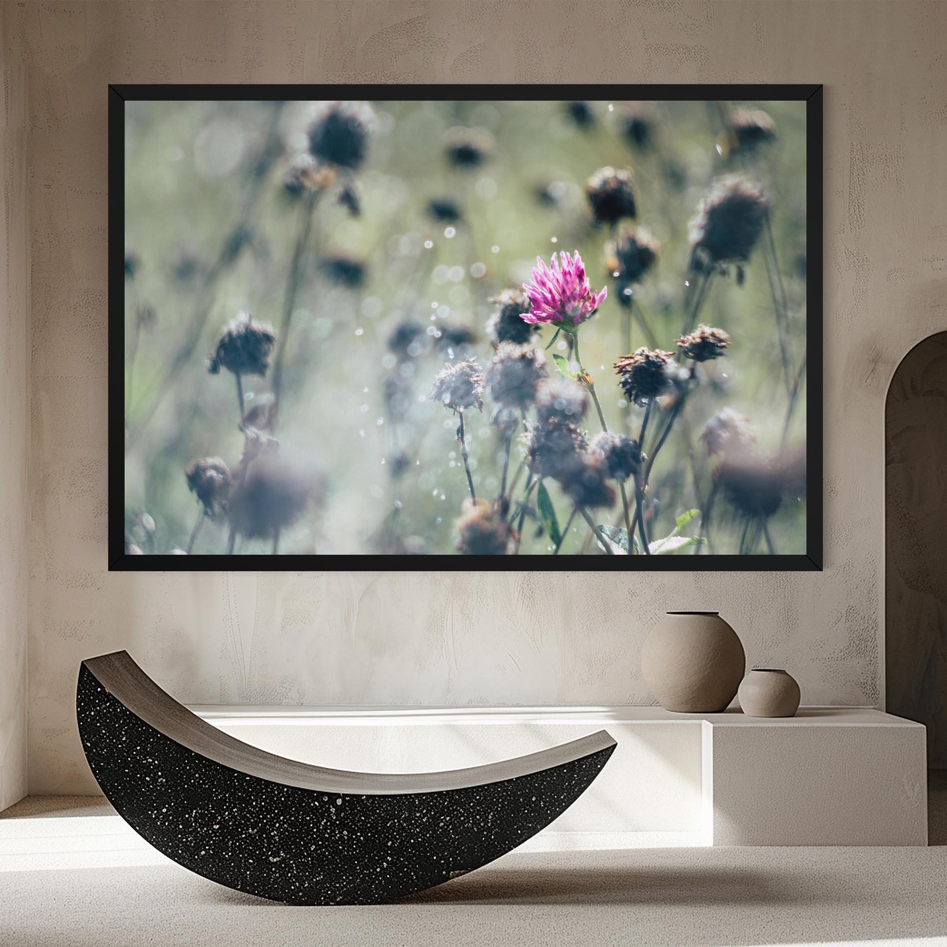 Vászonkép Dreamy Purple Flower mockup 8