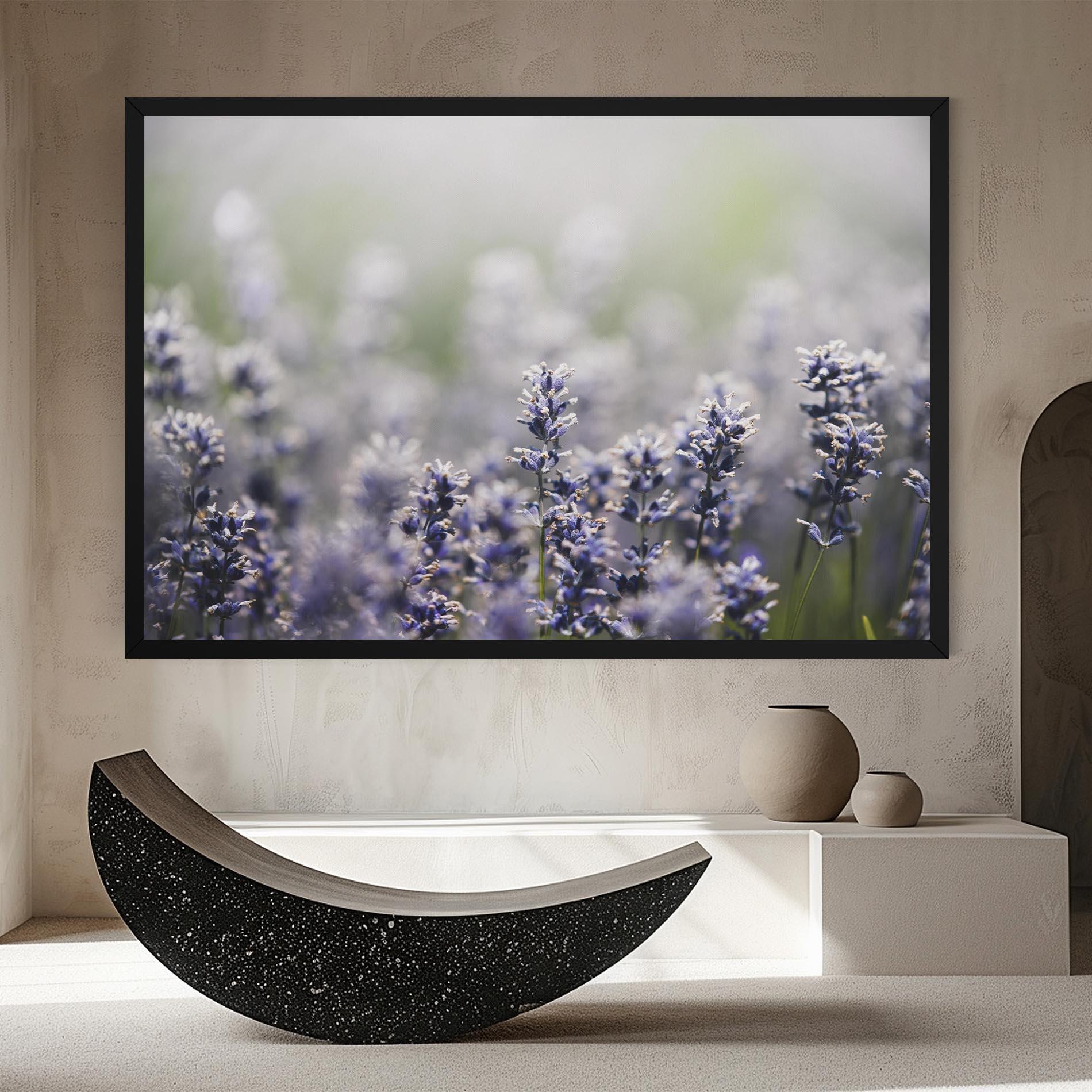 Vászonkép White Purple Wild mockup 8