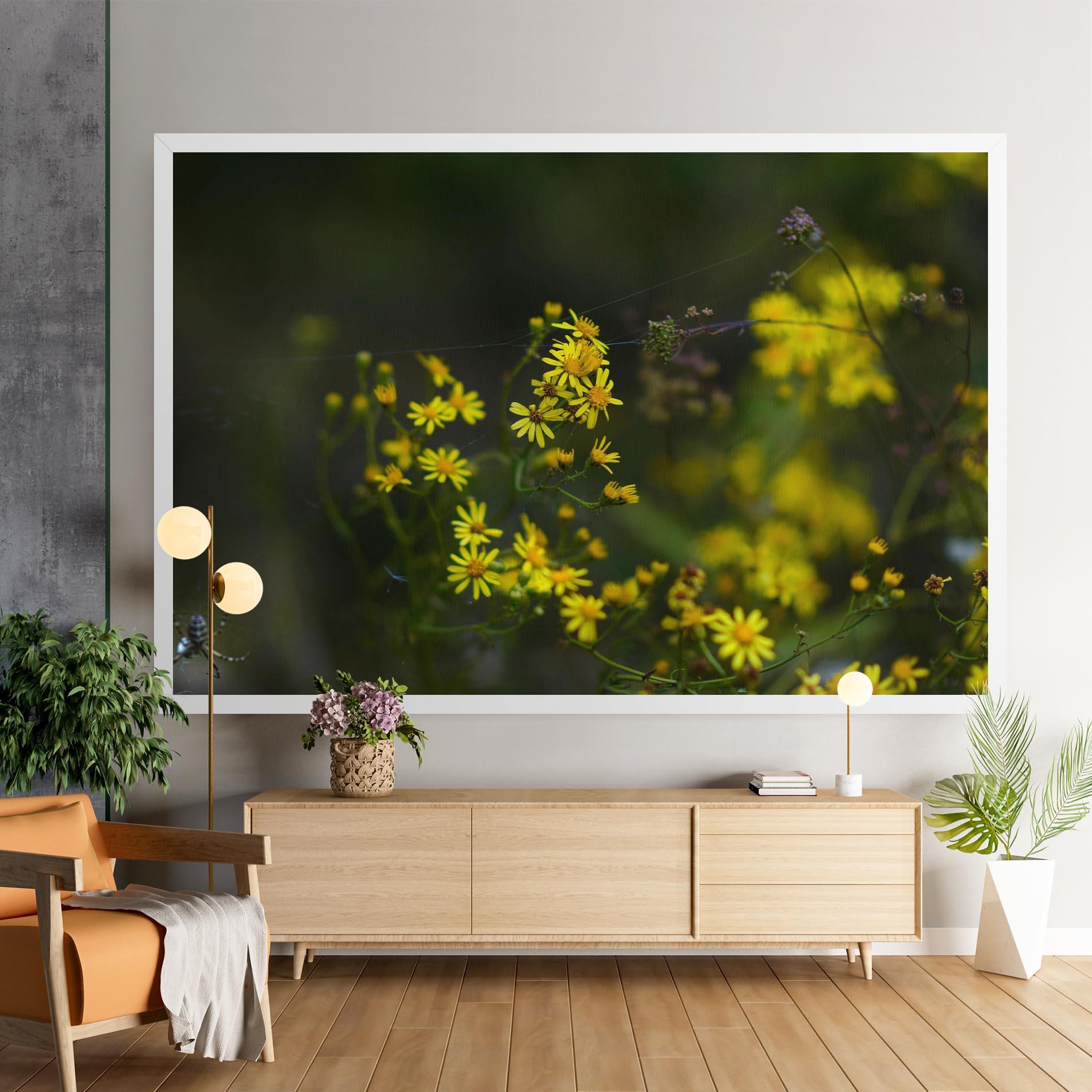 Vászonkép Small Wild Flowers mockup 9