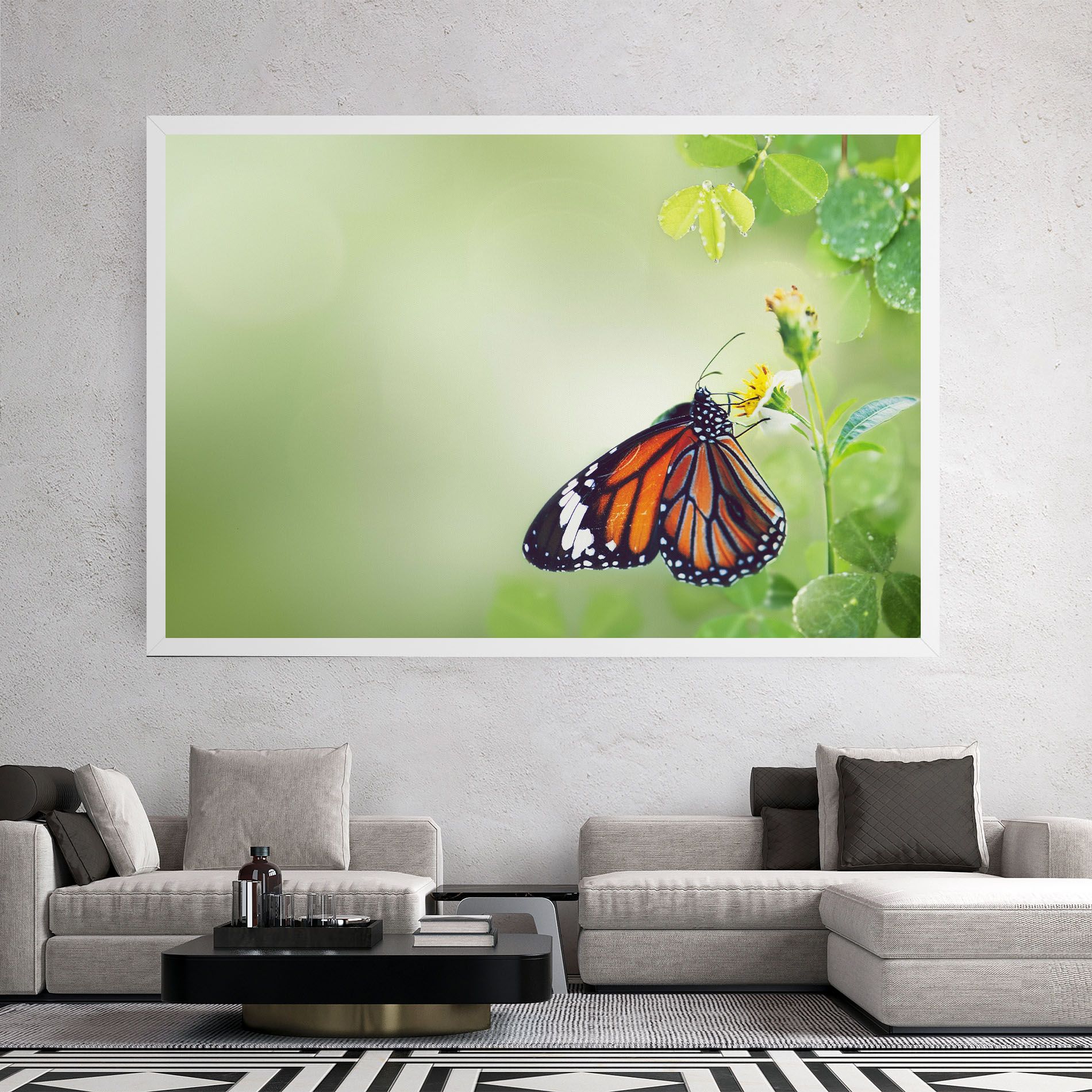 Butterfly Wild Plant mockup 2