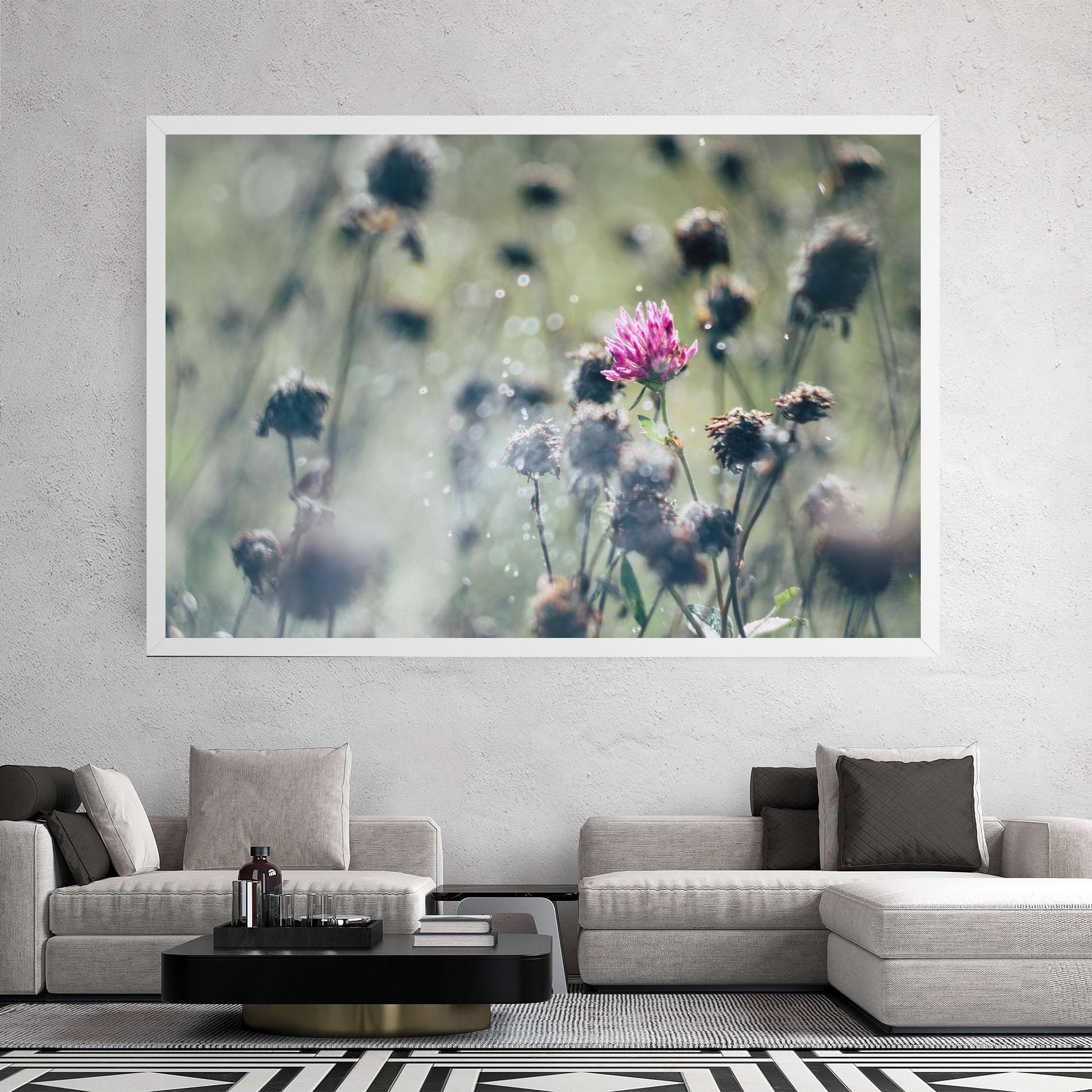 Vászonkép Dreamy Purple Flower mockup 2